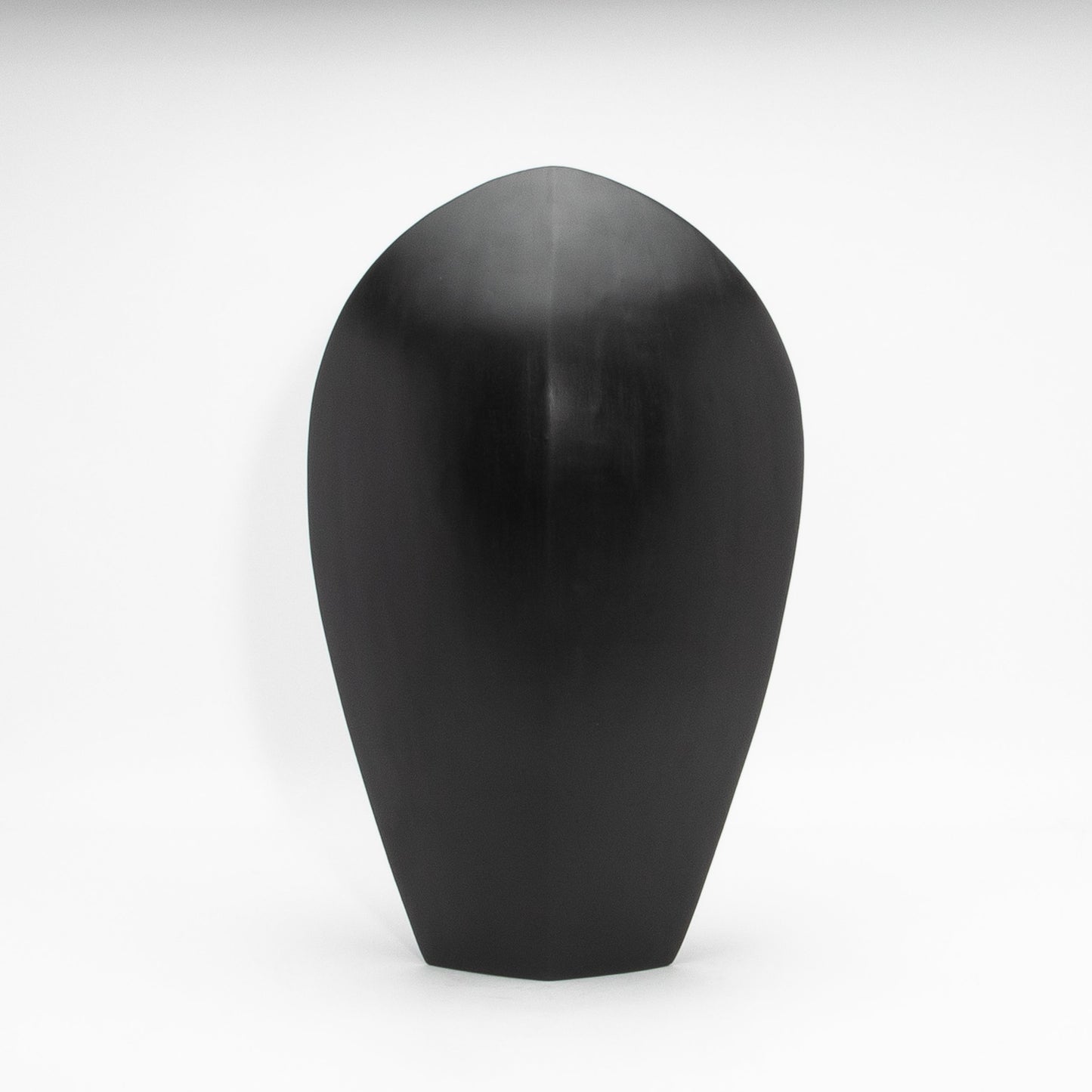 Modern Abstract Sculpture in Black Oak by Patrick Coard Paris