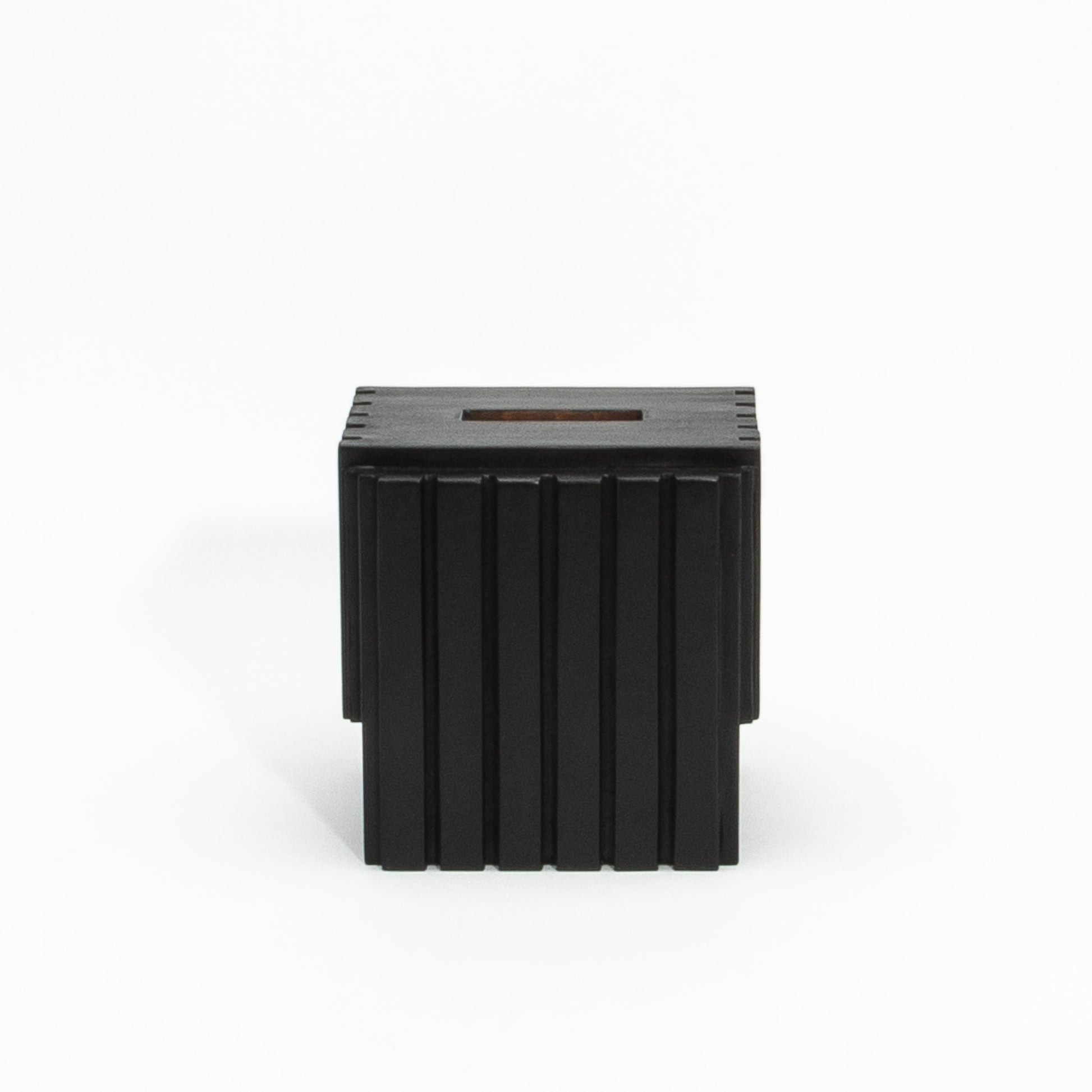 Tissue Box in Black Oak Detail by R&Y Augousti