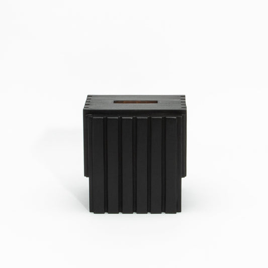 Tissue Box in Black Oak Detail by R&Y Augousti