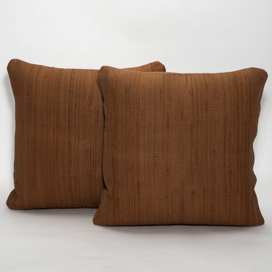 Sienna Leather Pillow by MOGUL