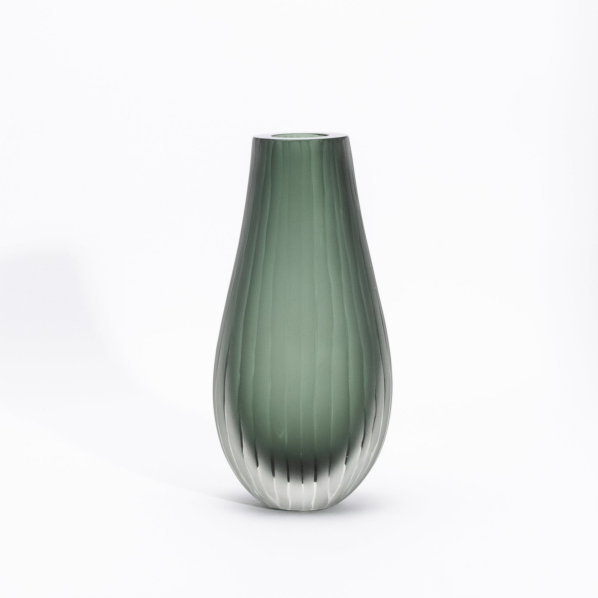 Murano Surpeme Vase in Eucalyptus Green