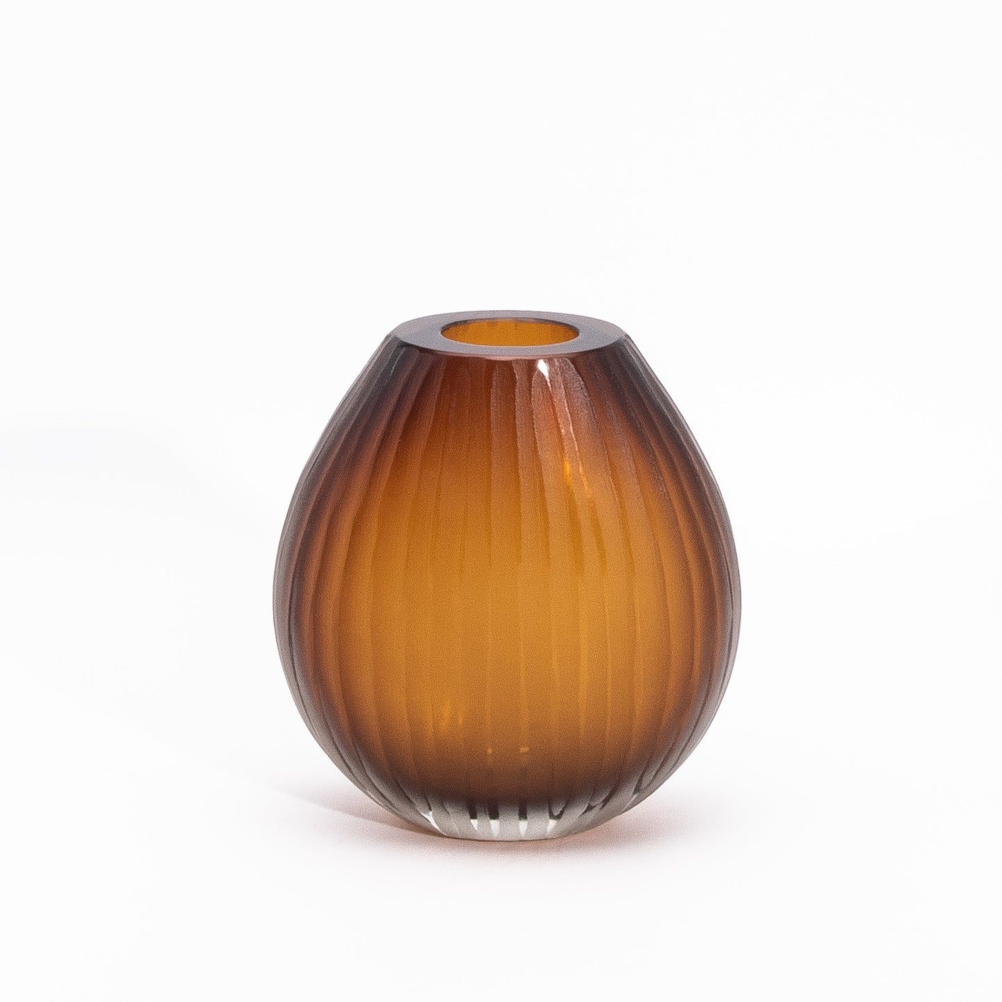 Murano Supreme Vase in Tobacco