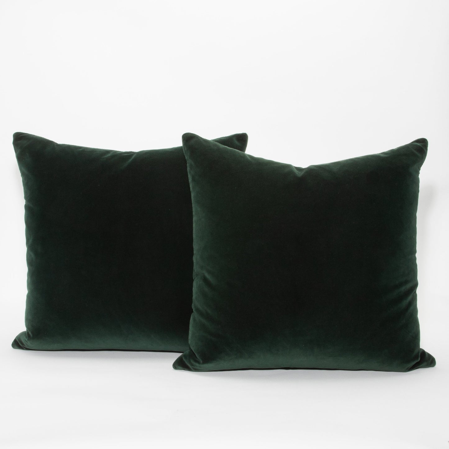 Green Velvet Pillow by MOGUL