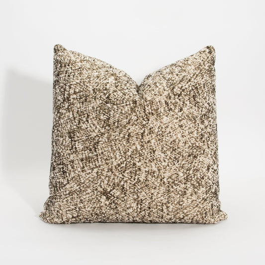 Light Woven Pillow with Elitis Fabric