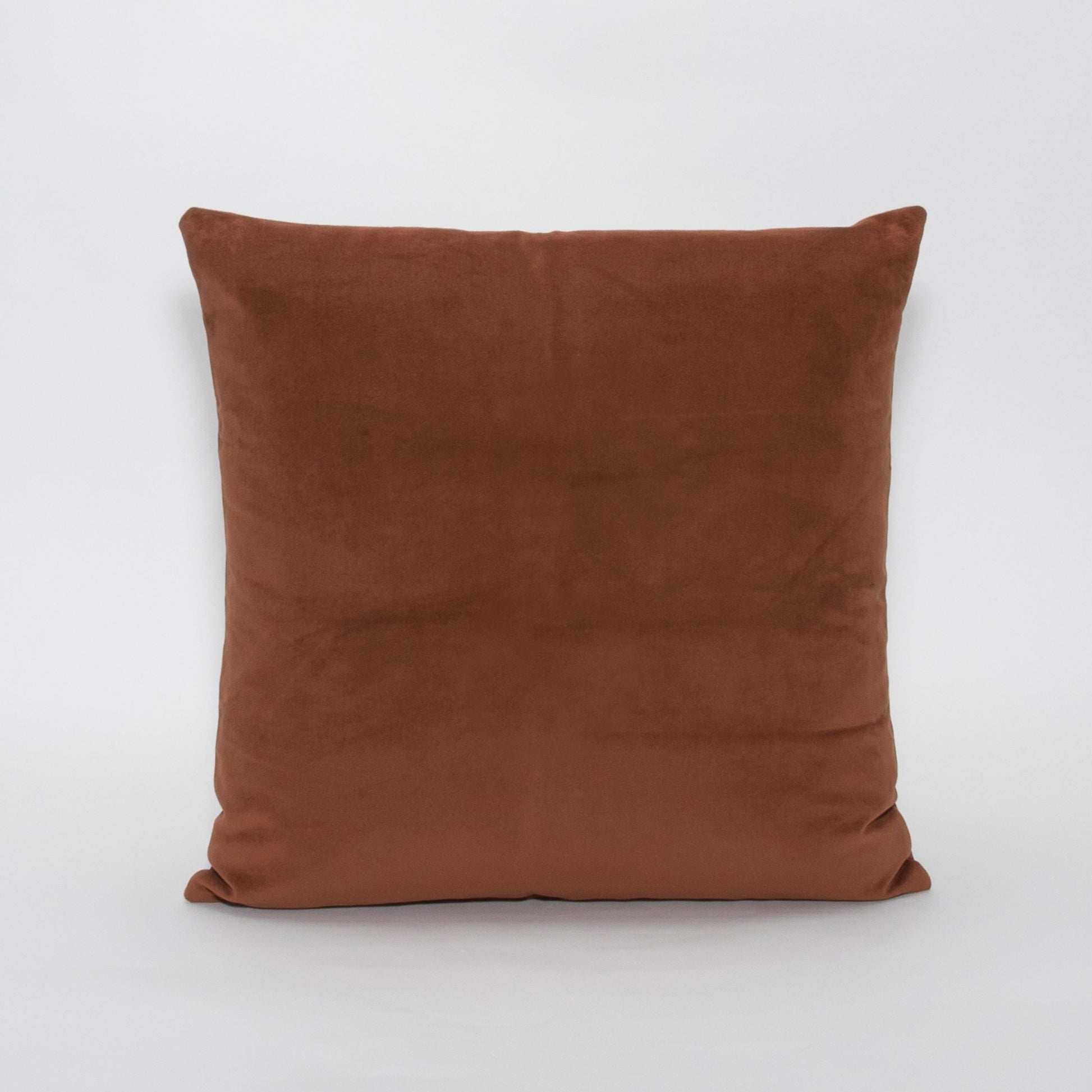 Chestnut Velvet Pillow by MOGUL