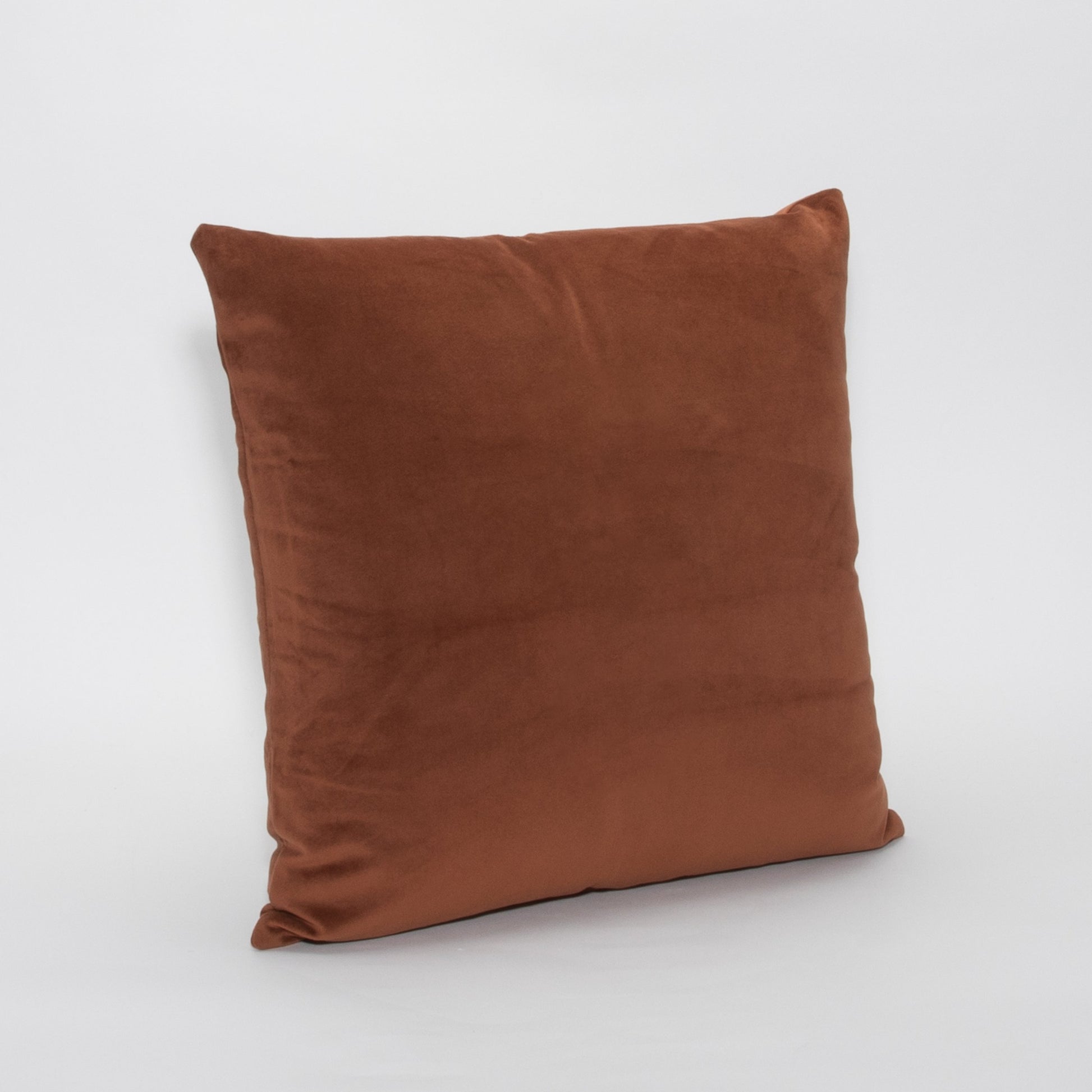 Chestnut Velvet Pillow by MOGUL