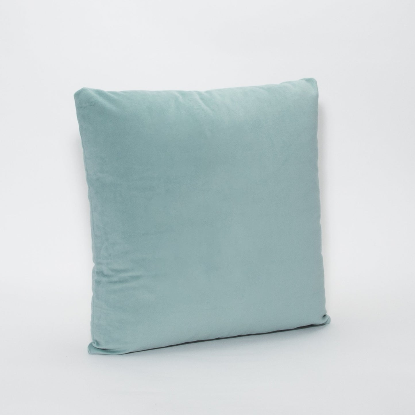 Aqua Velvet Pillow by MOGUL