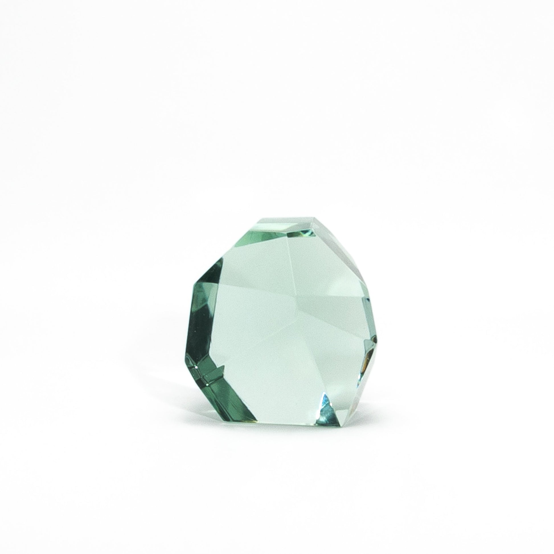 Hand-Blown Murano Diamond Sculpture