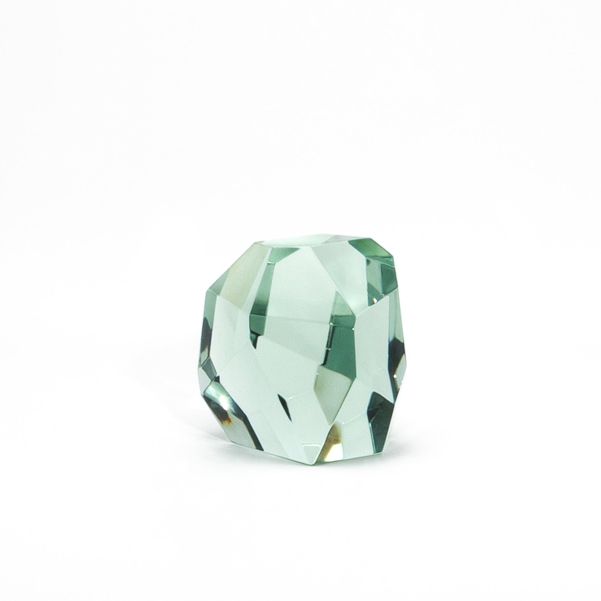 Hand-Blown Murano Diamond Sculpture