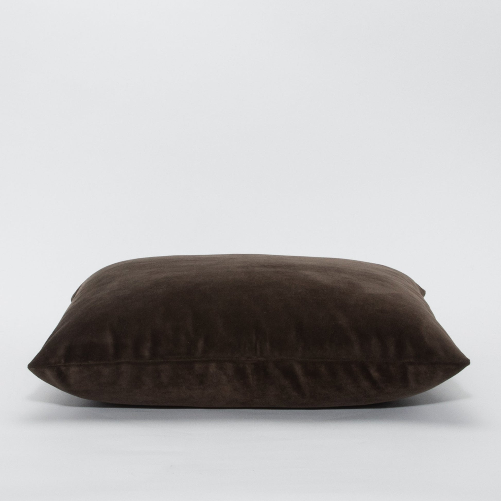 Espresso Velvet Pillow by MOGUL