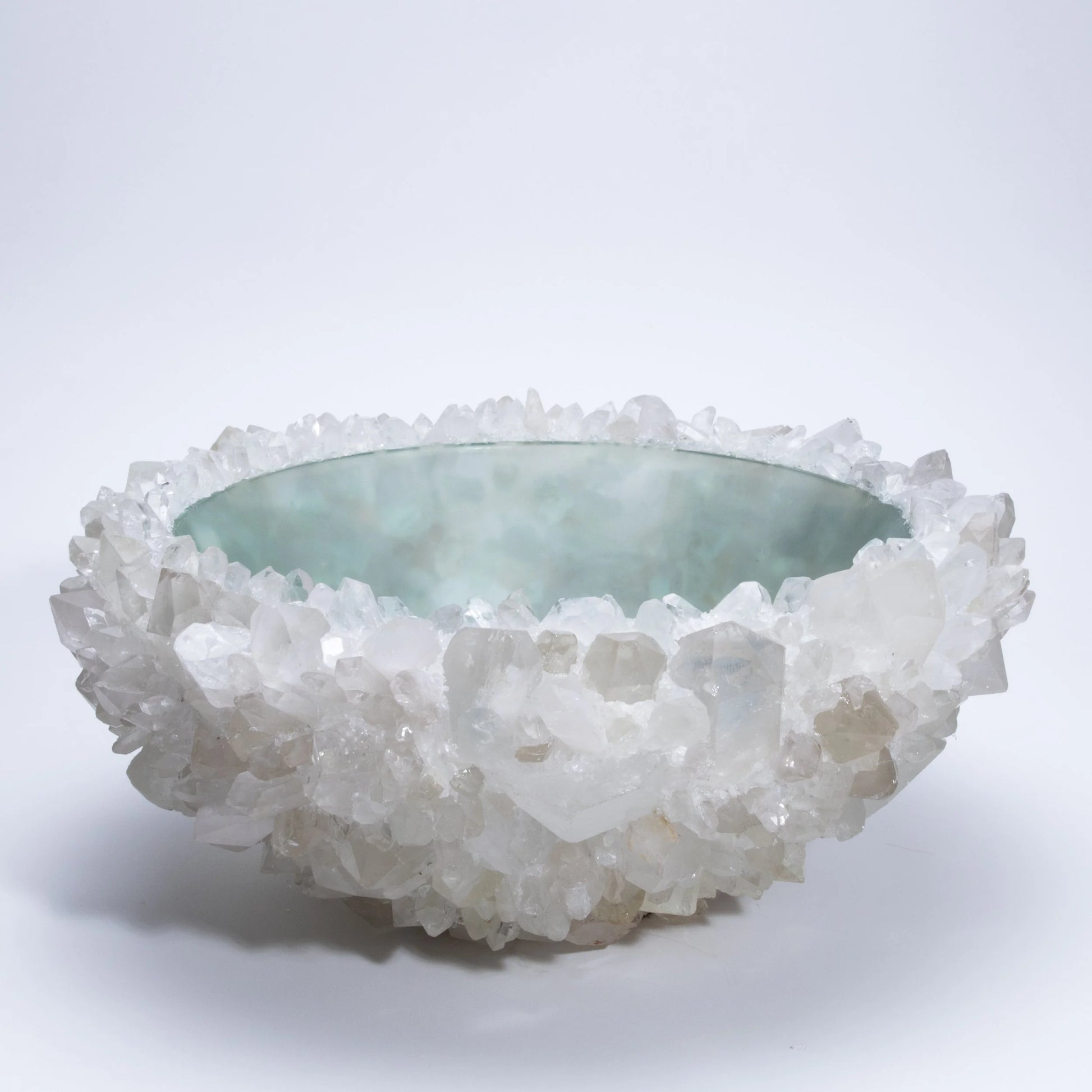 Classic Extra Large Bowl in Clear Quartz