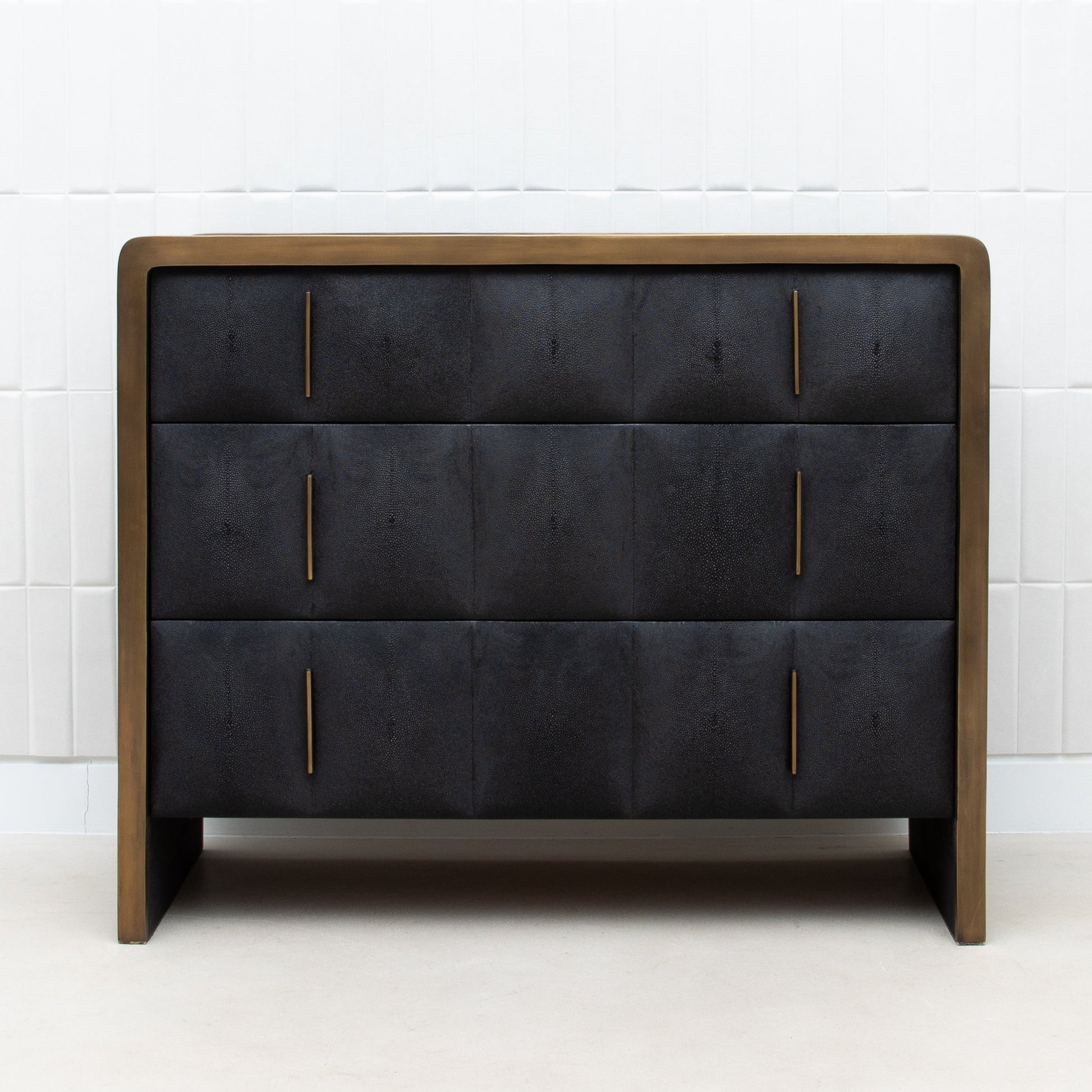 Coco Shagreen Chest of Drawers by R&Y Augousti