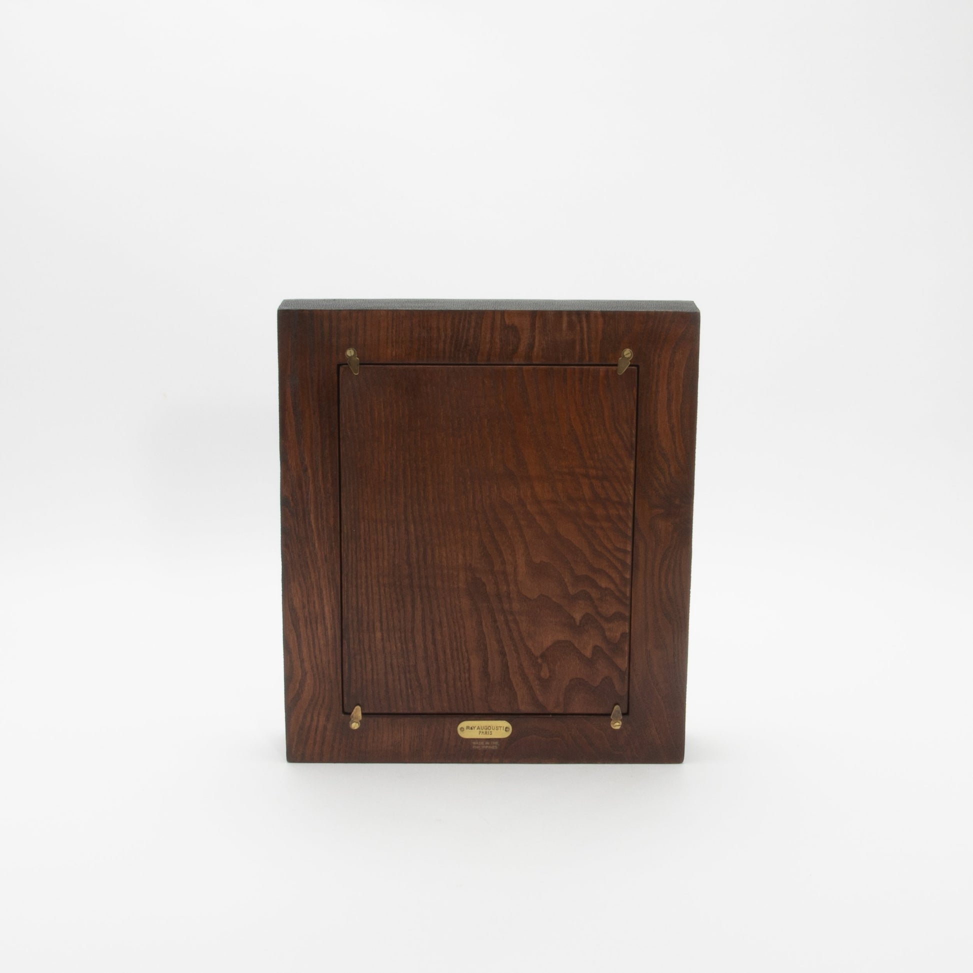 Picture Frame in Quilted Black Shagreen by R&Y Augousti