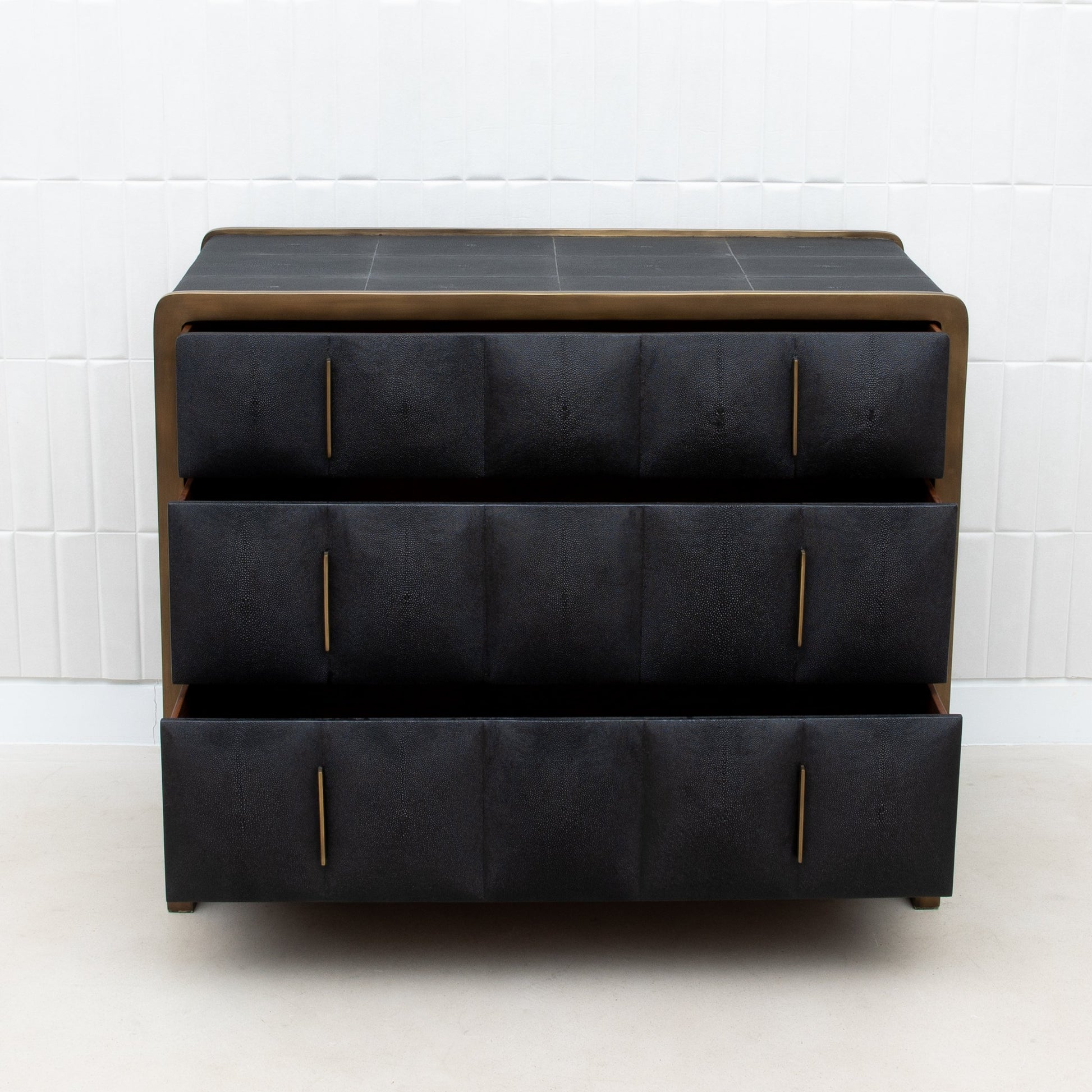 Coco Shagreen Chest of Drawers by R&Y Augousti