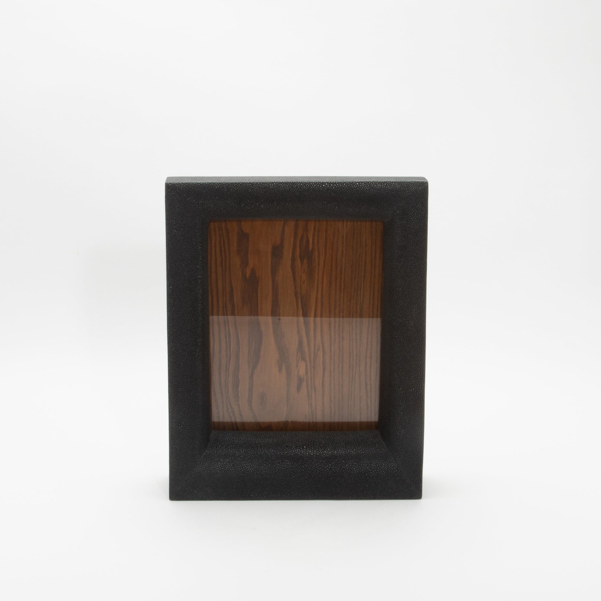 Picture Frame in Black Shagreen by R&Y Augousti