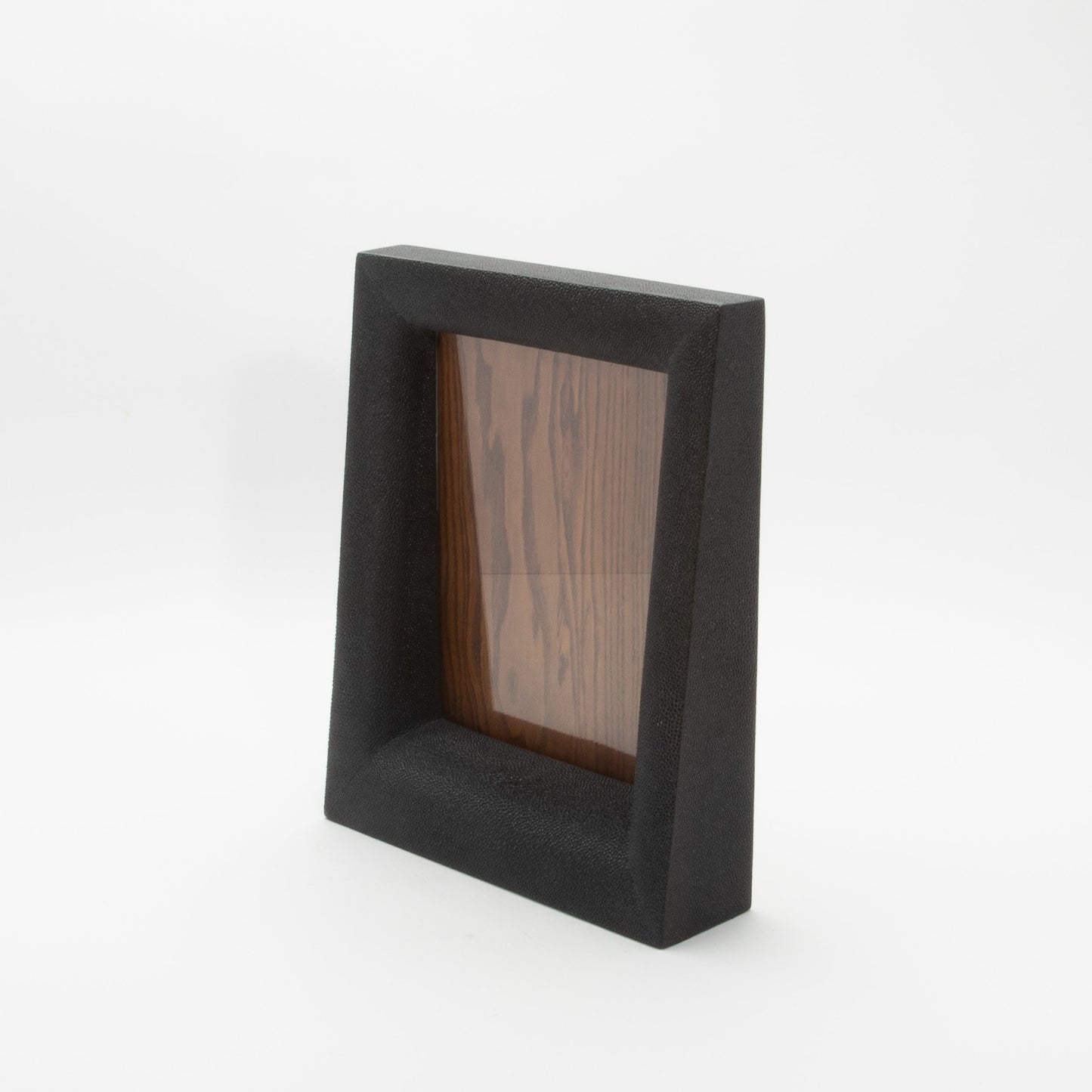 Picture Frame in Black Shagreen by R&Y Augousti
