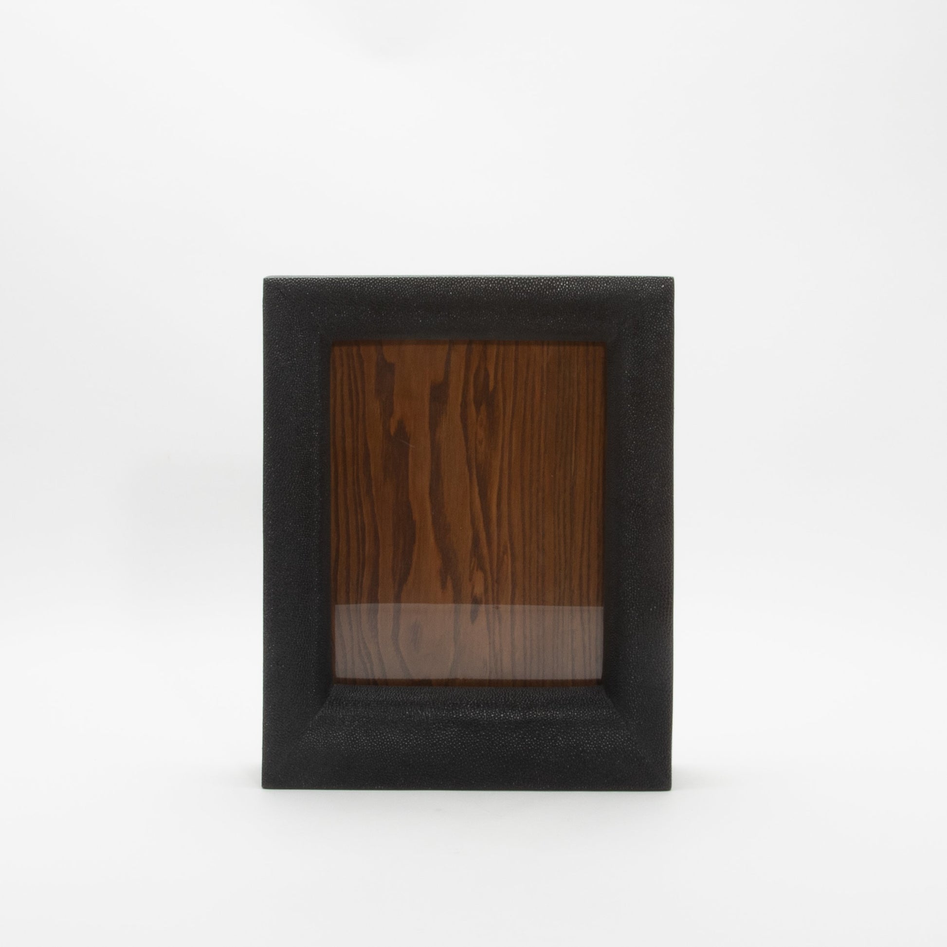 Picture Frame in Black Shagreen by R&Y Augousti