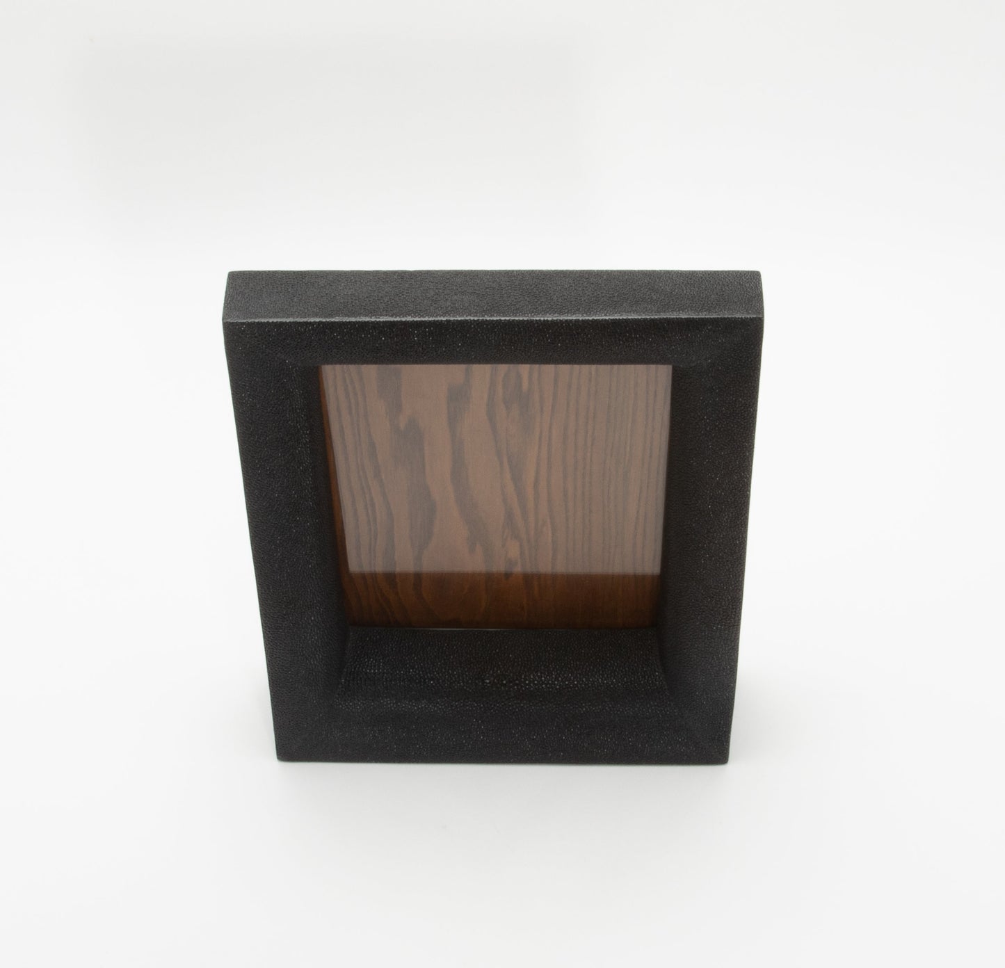 Picture Frame in Black Shagreen by R&Y Augousti