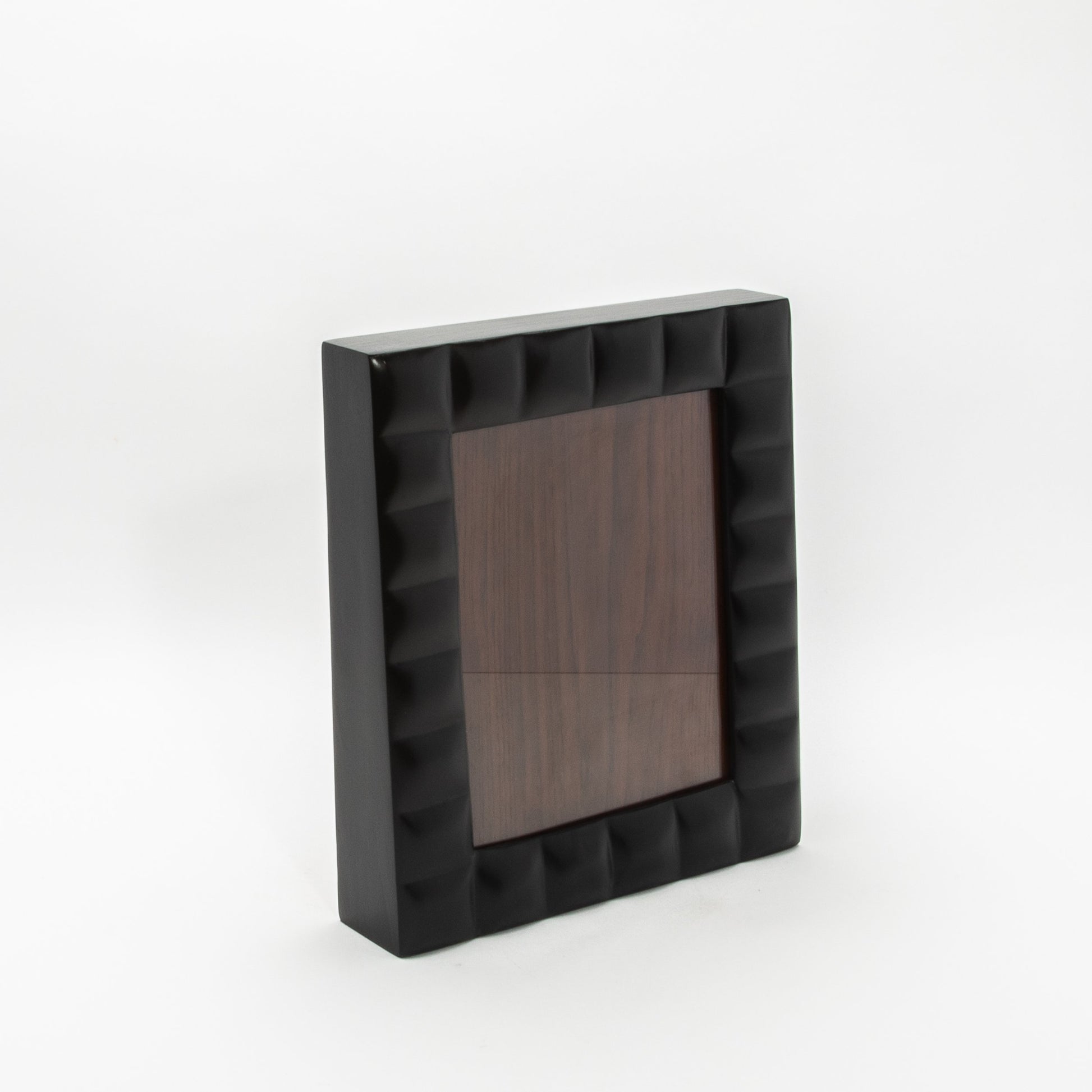 Picture Frame in Quilted Black Oak by R&Y Augousti