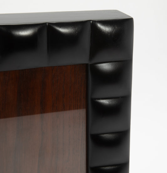Picture Frame in Quilted Black Oak by R&Y Augousti