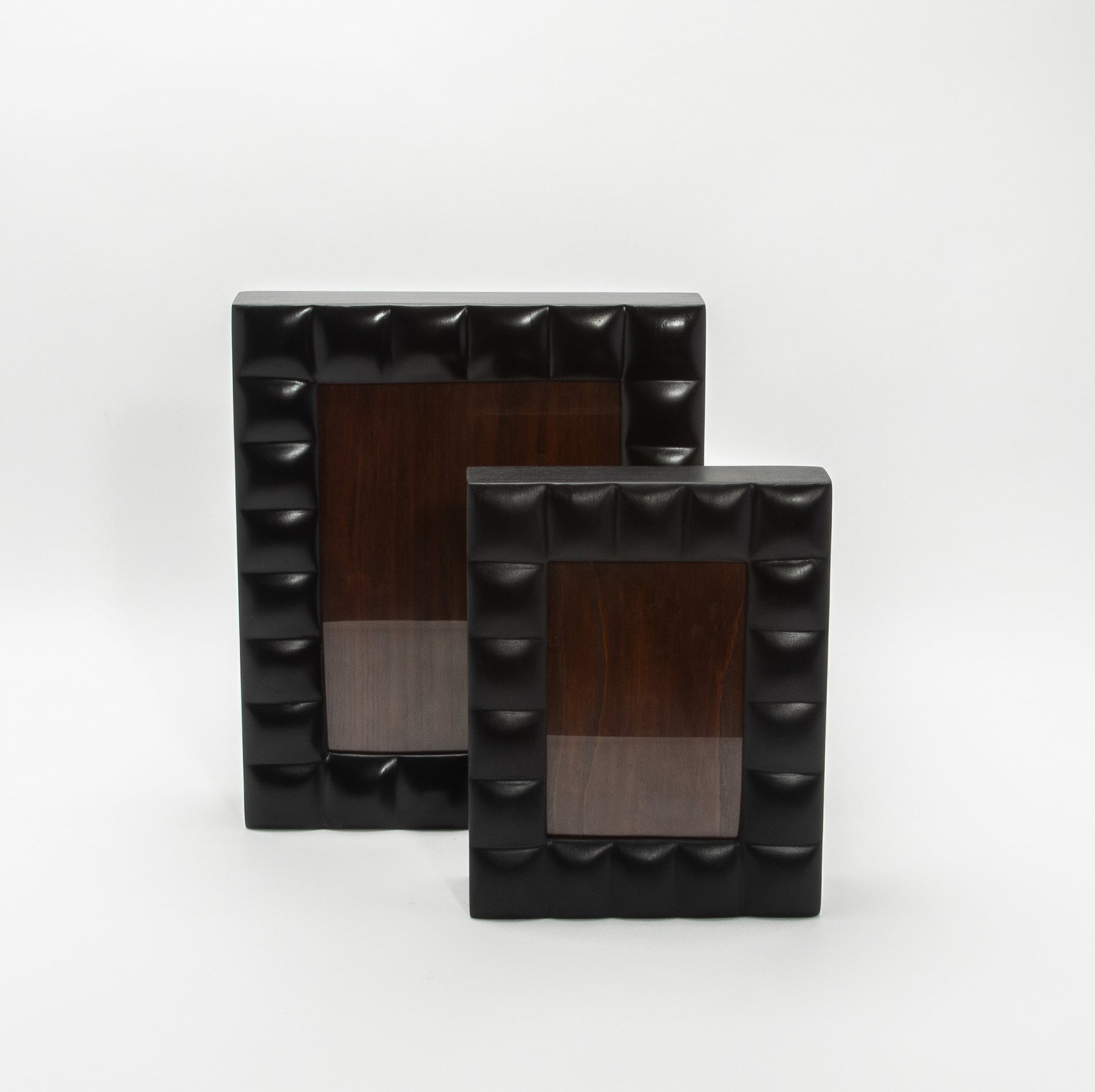 Picture Frame in Quilted Black Oak by R&Y Augousti