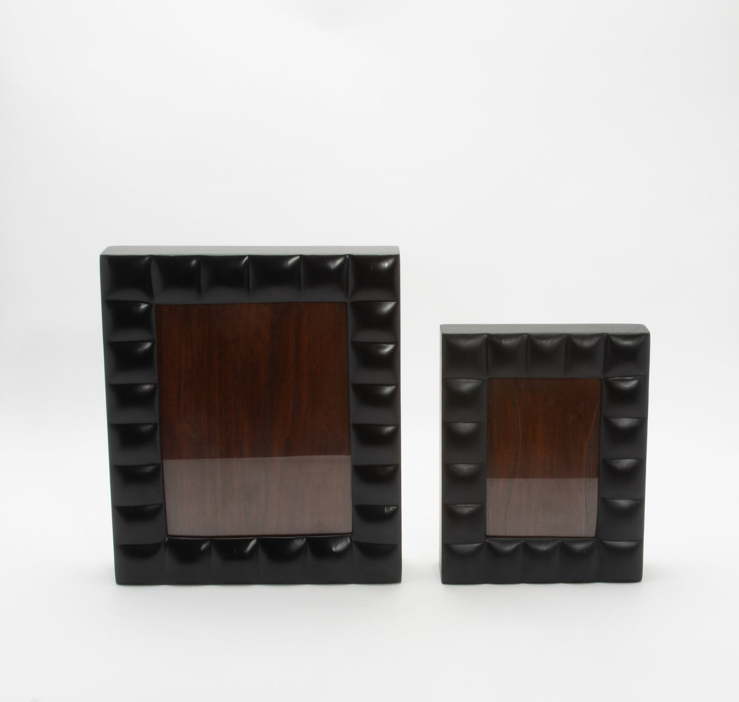 Picture Frame in Quilted Black Oak by R&Y Augousti