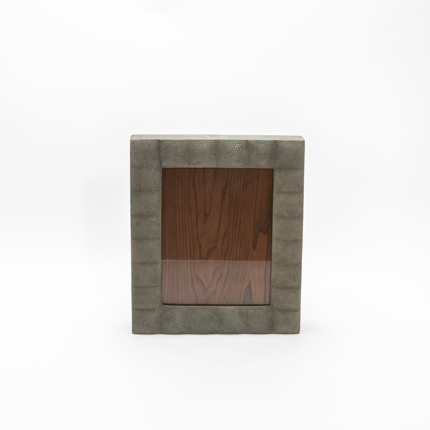 Picture Frame in Quilted Grey Shagreen by R&Y Augousti