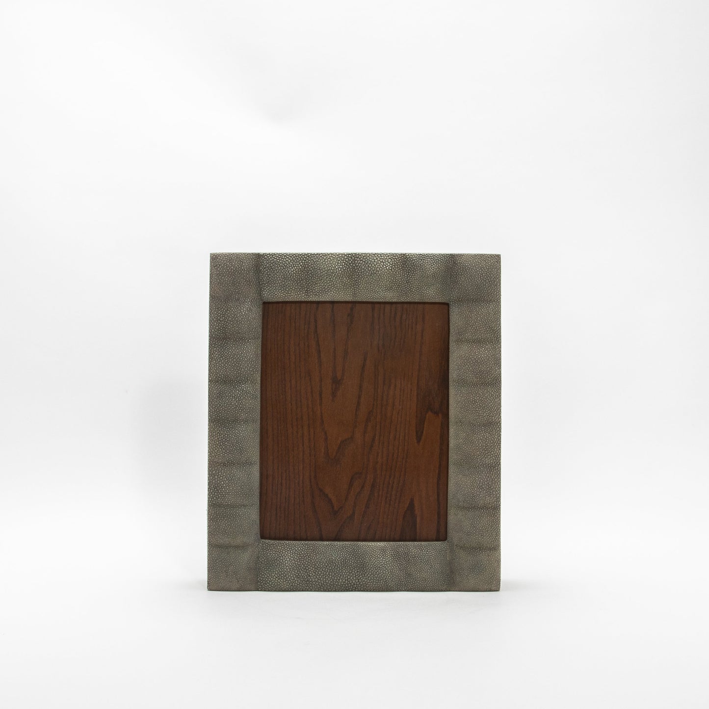 Picture Frame in Quilted Grey Shagreen by R&Y Augousti