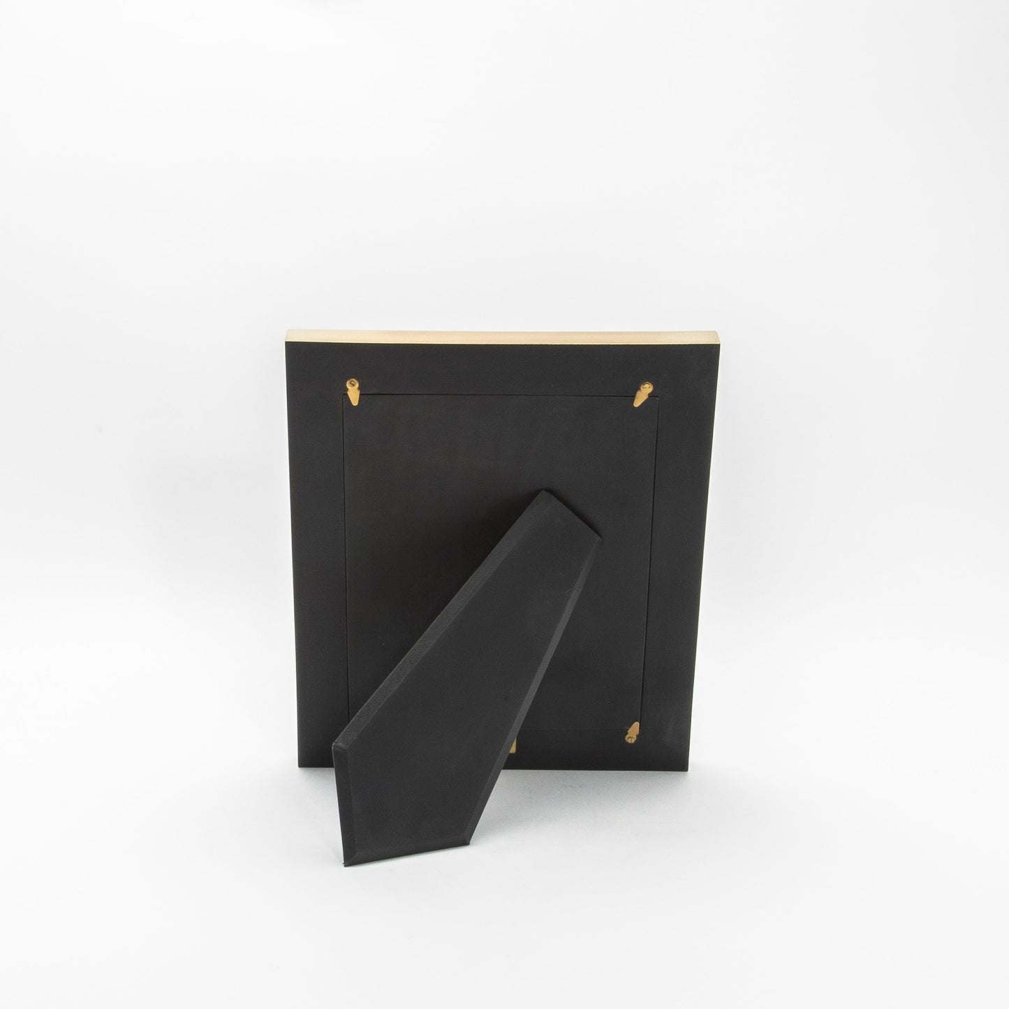 Picture Frame in Black Oak with Brass Details by KIFU Paris