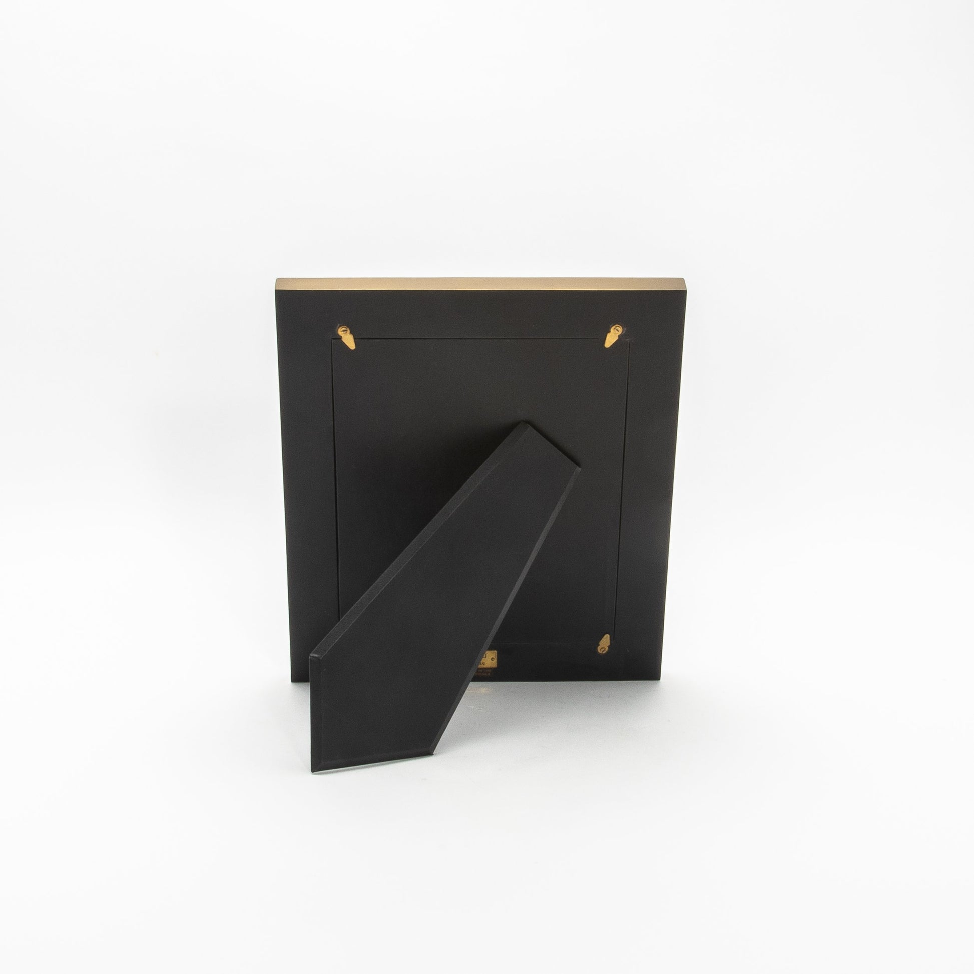 Picture Frame in White Shagreen with Brass Details by KIFU Paris