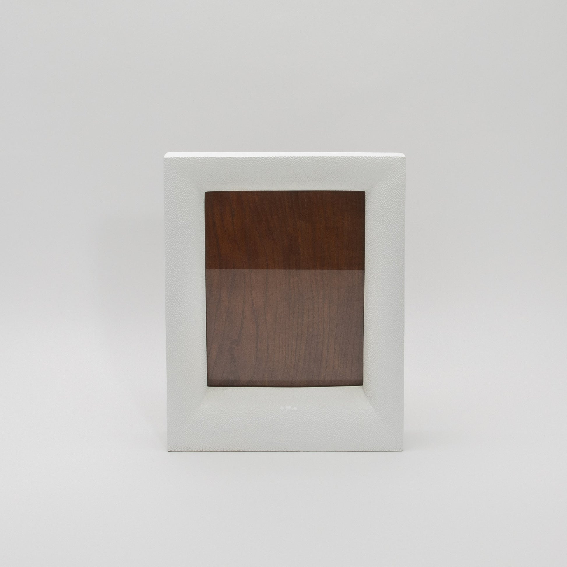 Picture Frame in White Shagreen by R&Y Augousti