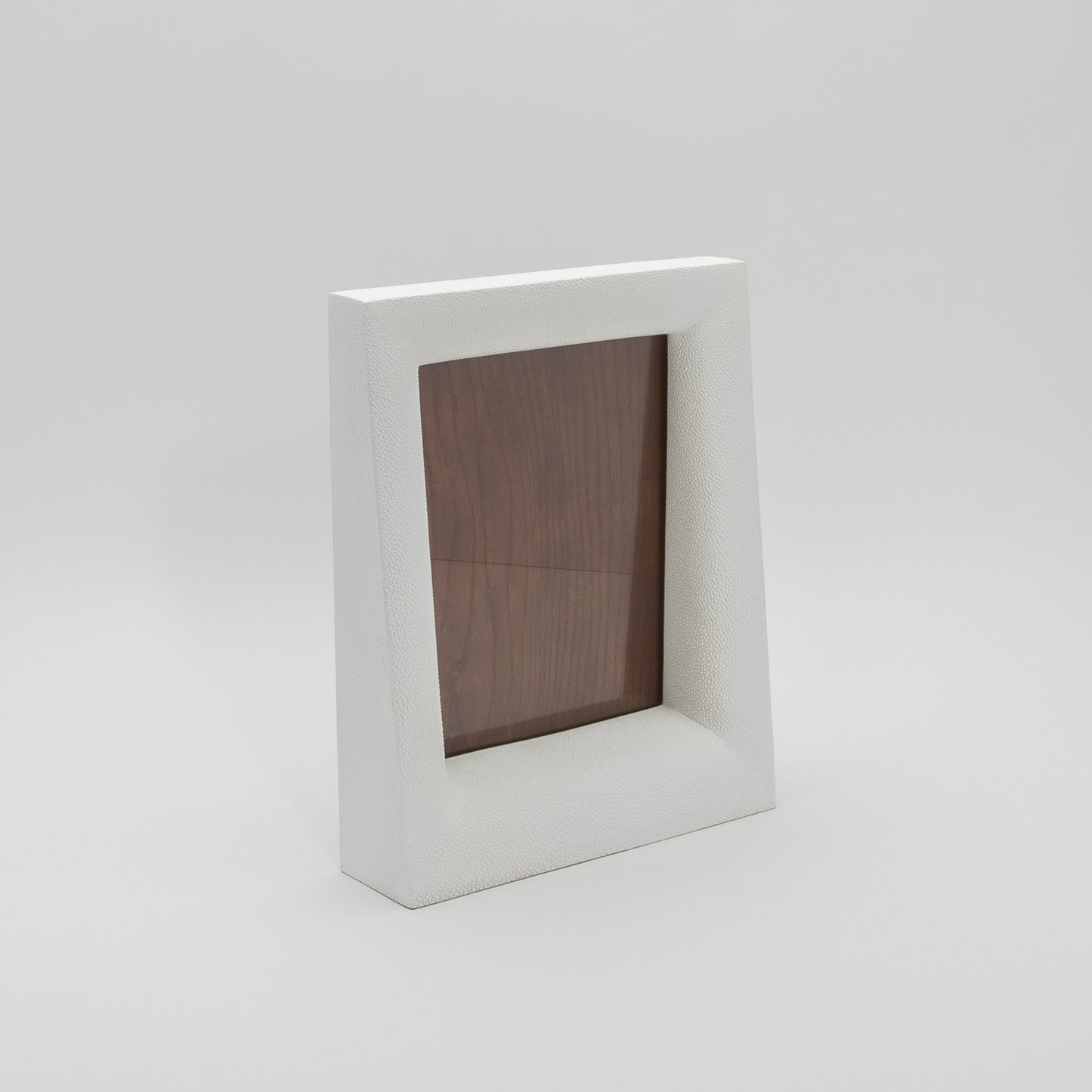 Picture Frame in White Shagreen by R&Y Augousti