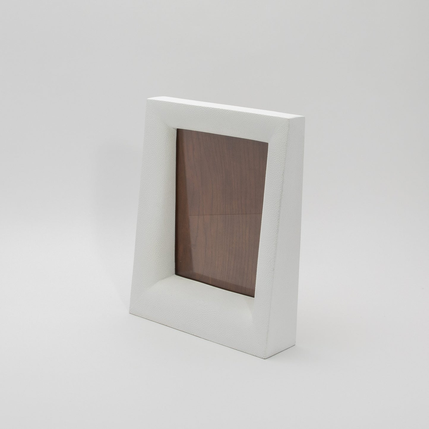 Picture Frame in White Shagreen by R&Y Augousti