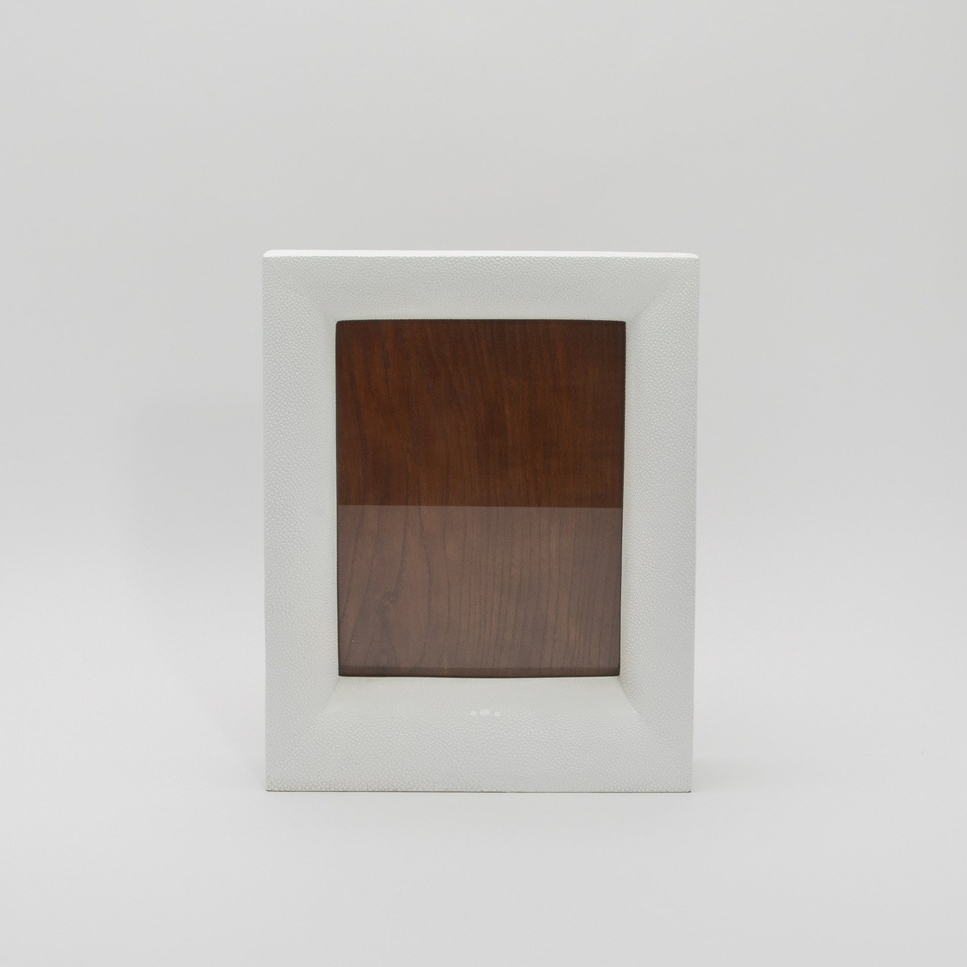 Picture Frame in White Shagreen by R&Y Augousti