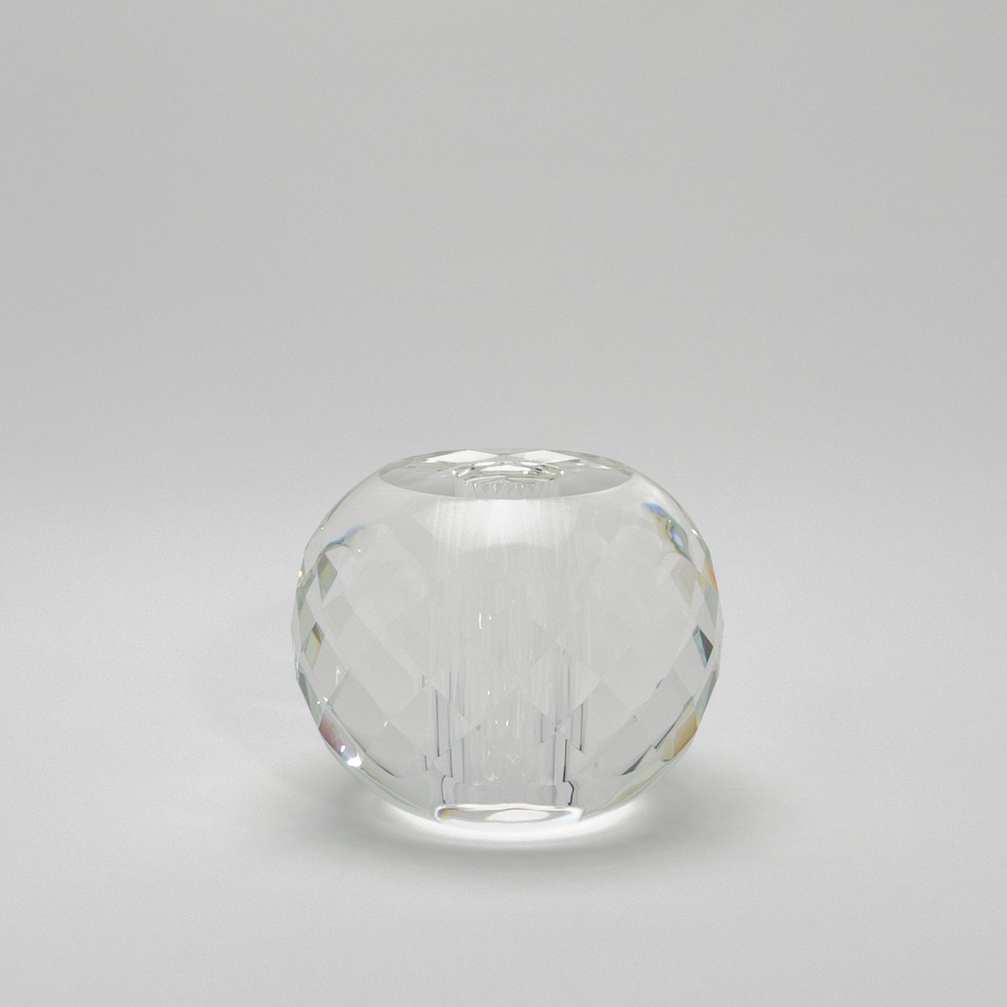 Crystal Water Vase by KA Glass