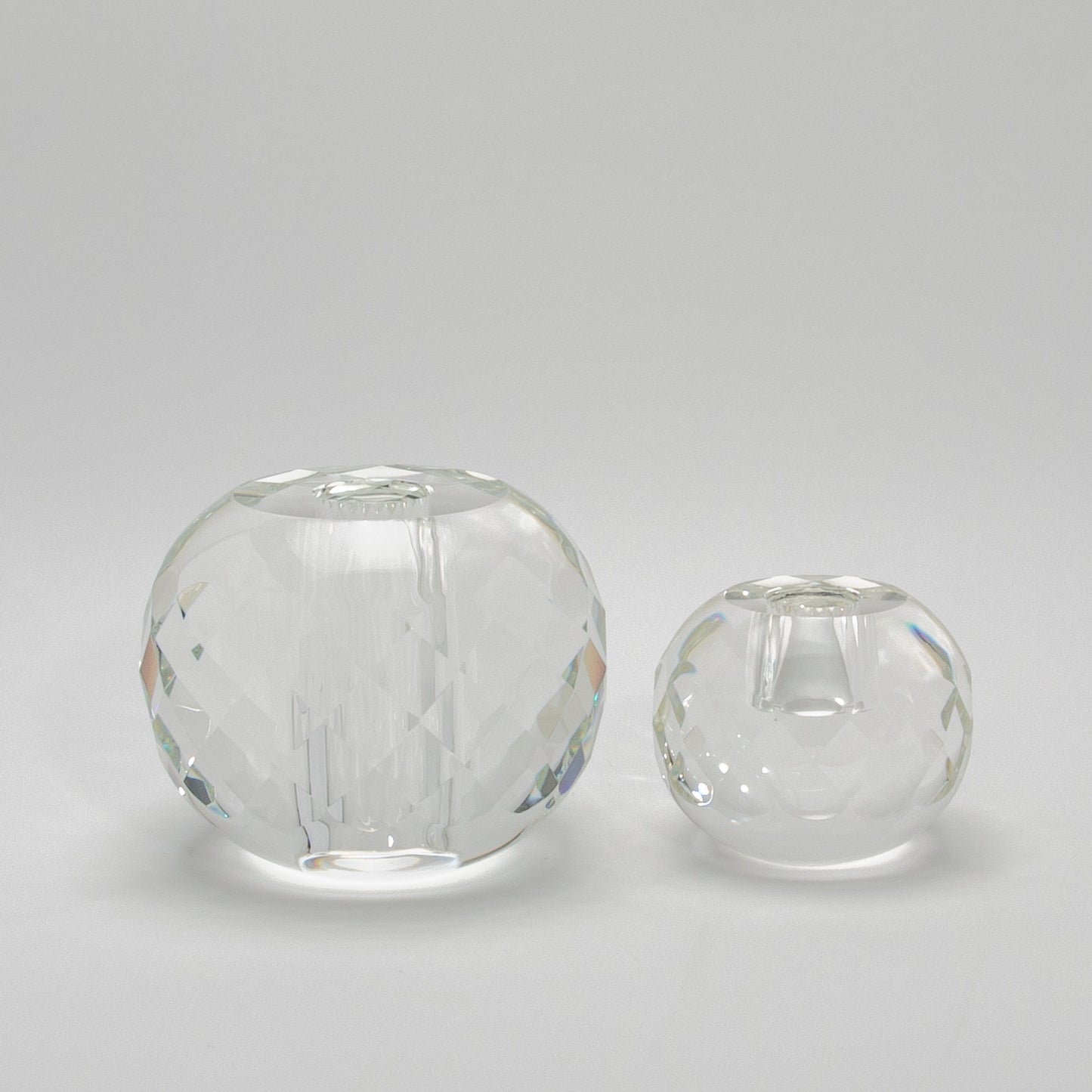 Crystal Water Vase by KA Glass