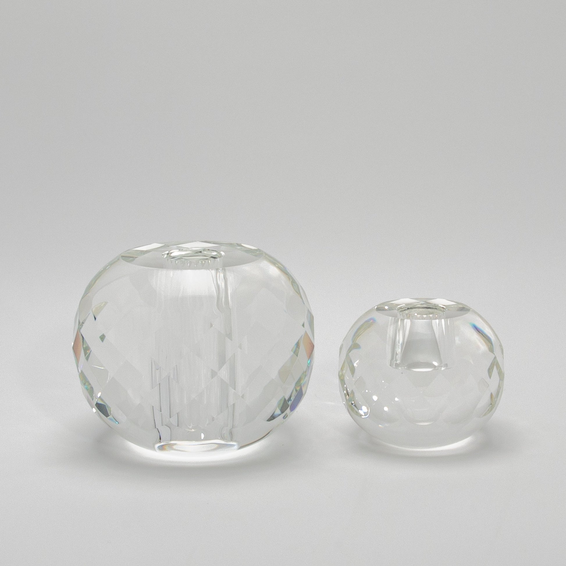 Crystal Water Vase by KA Glass
