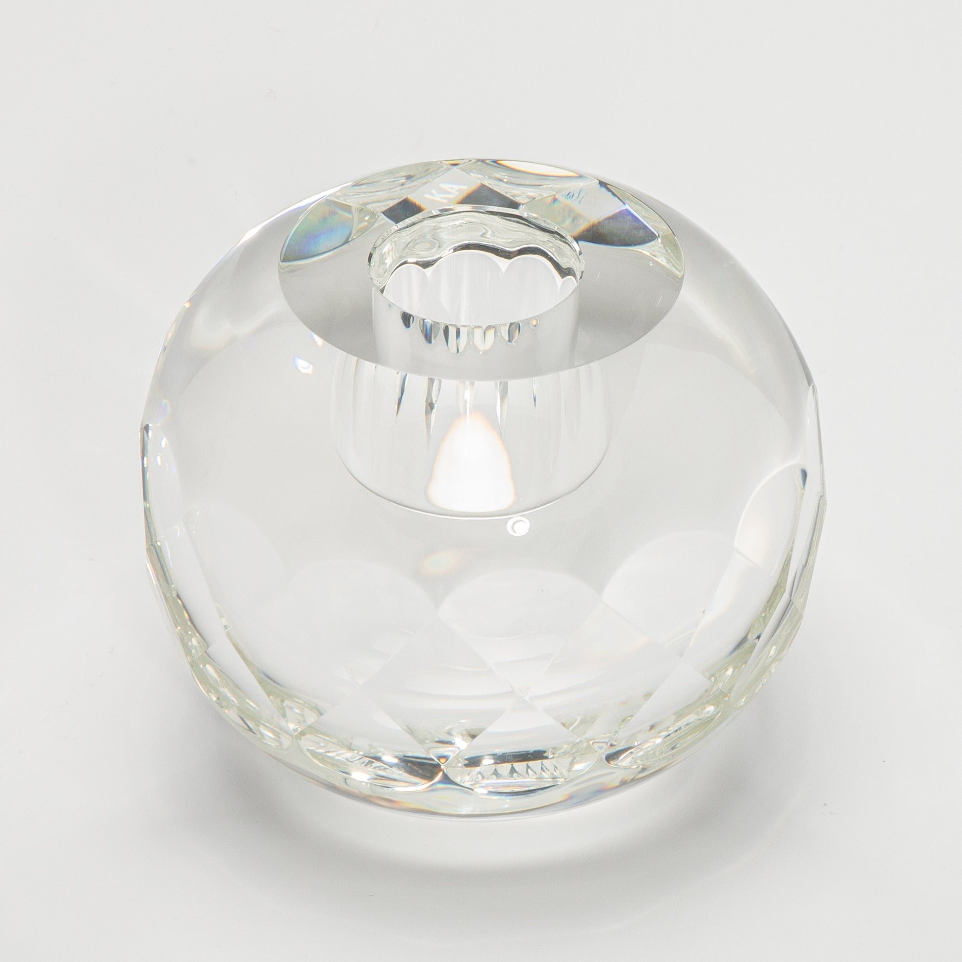 Crystal Votive by KA Glass