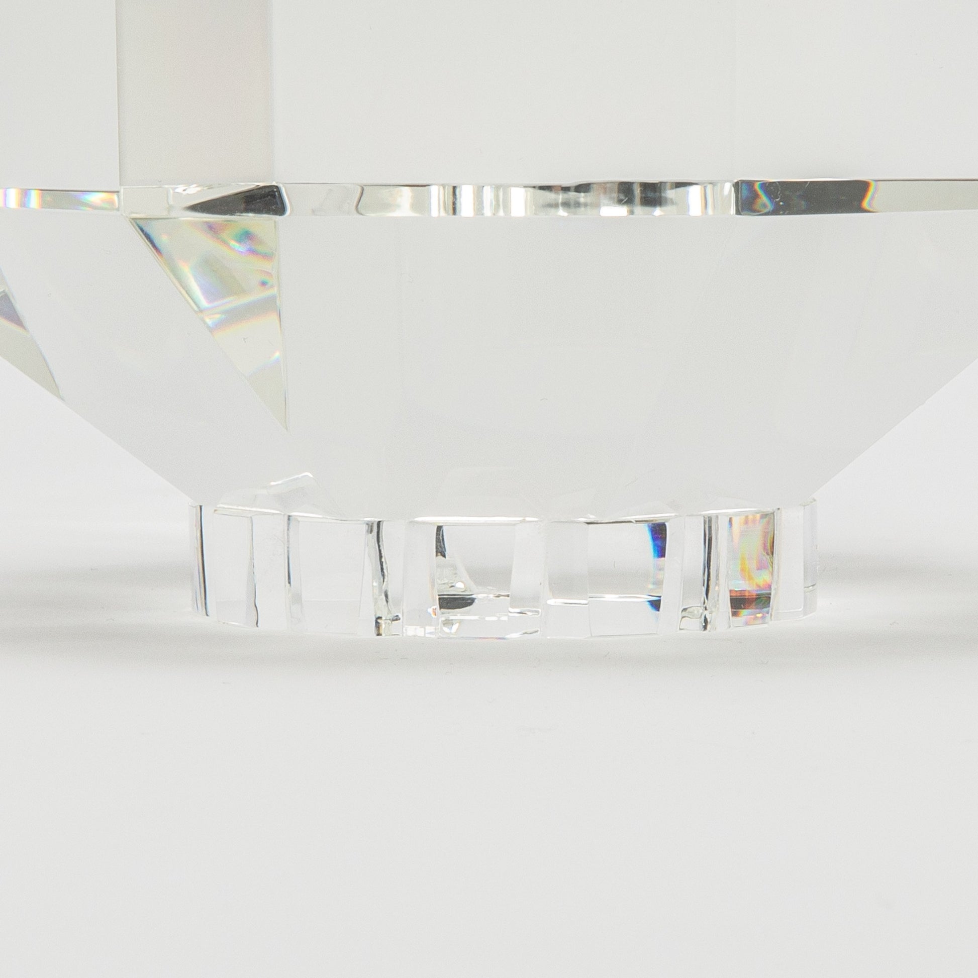 Crystal Diamond Votive by KA Glass