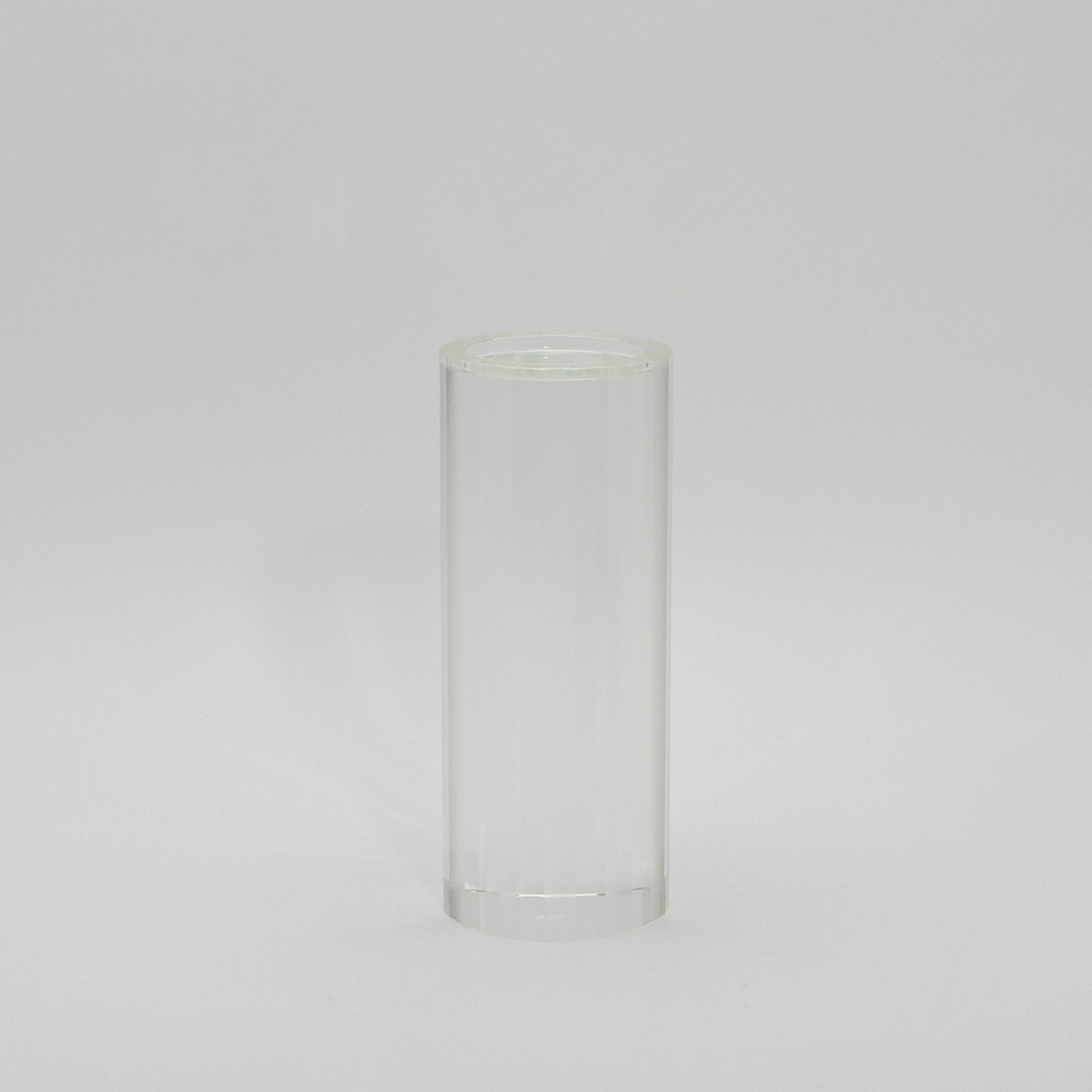 Crystal Stripe Pillar by KA Glass