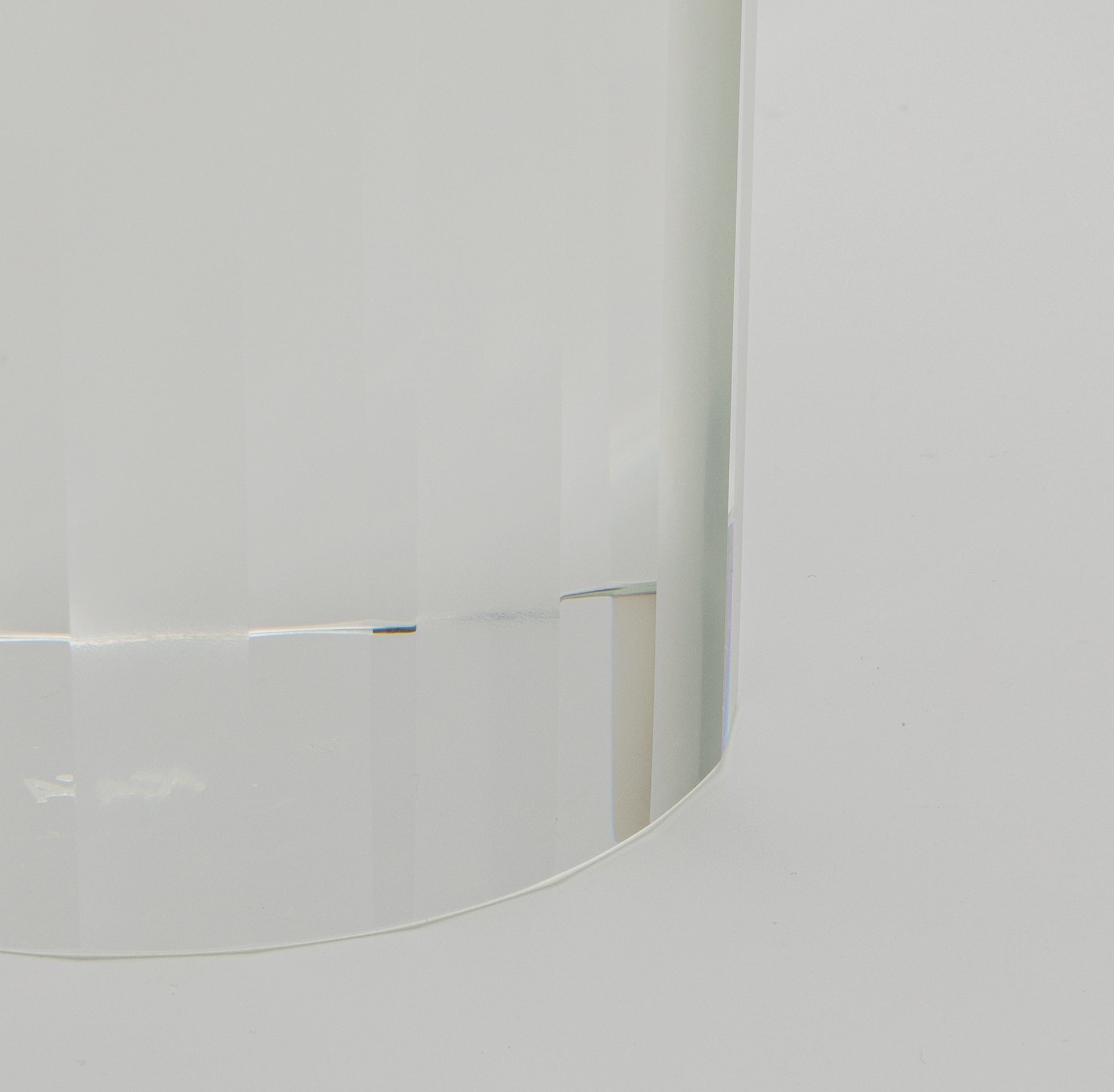 Crystal Stripe Pillar by KA Glass
