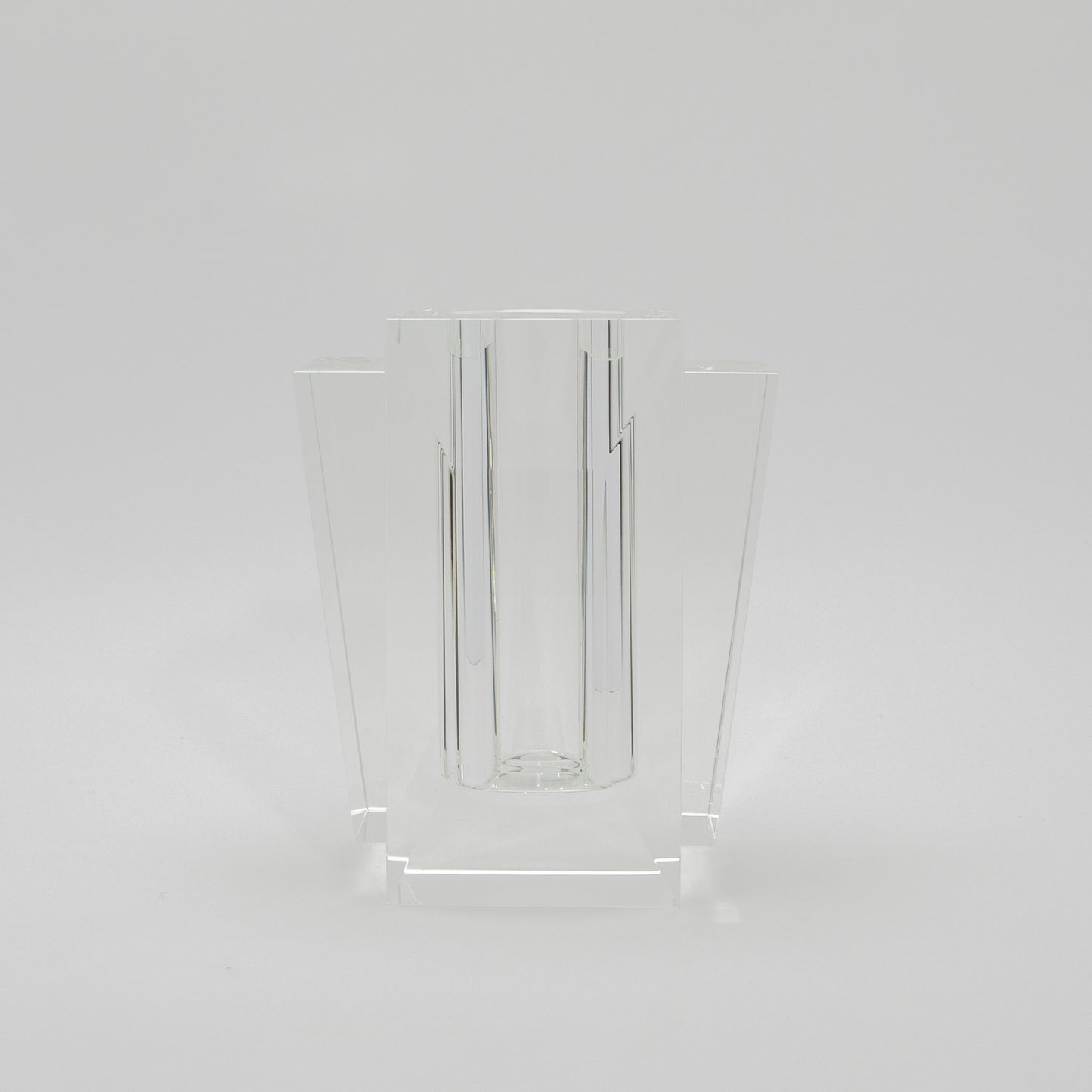 Crystal Fins Vase by KA Glass