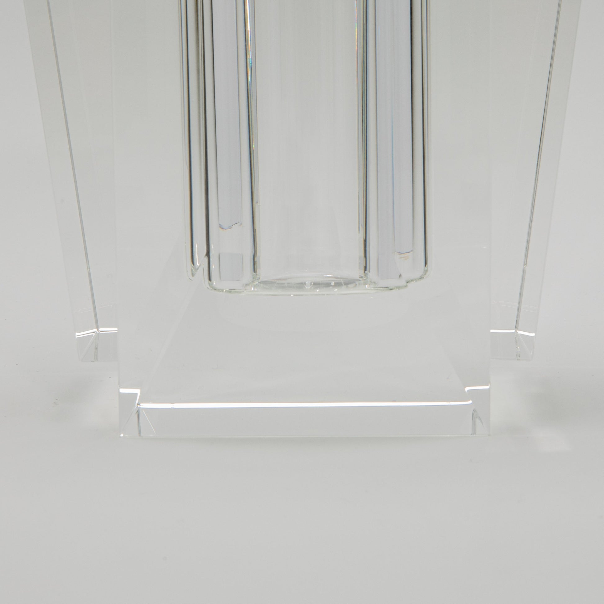 Crystal Fins Vase by KA Glass