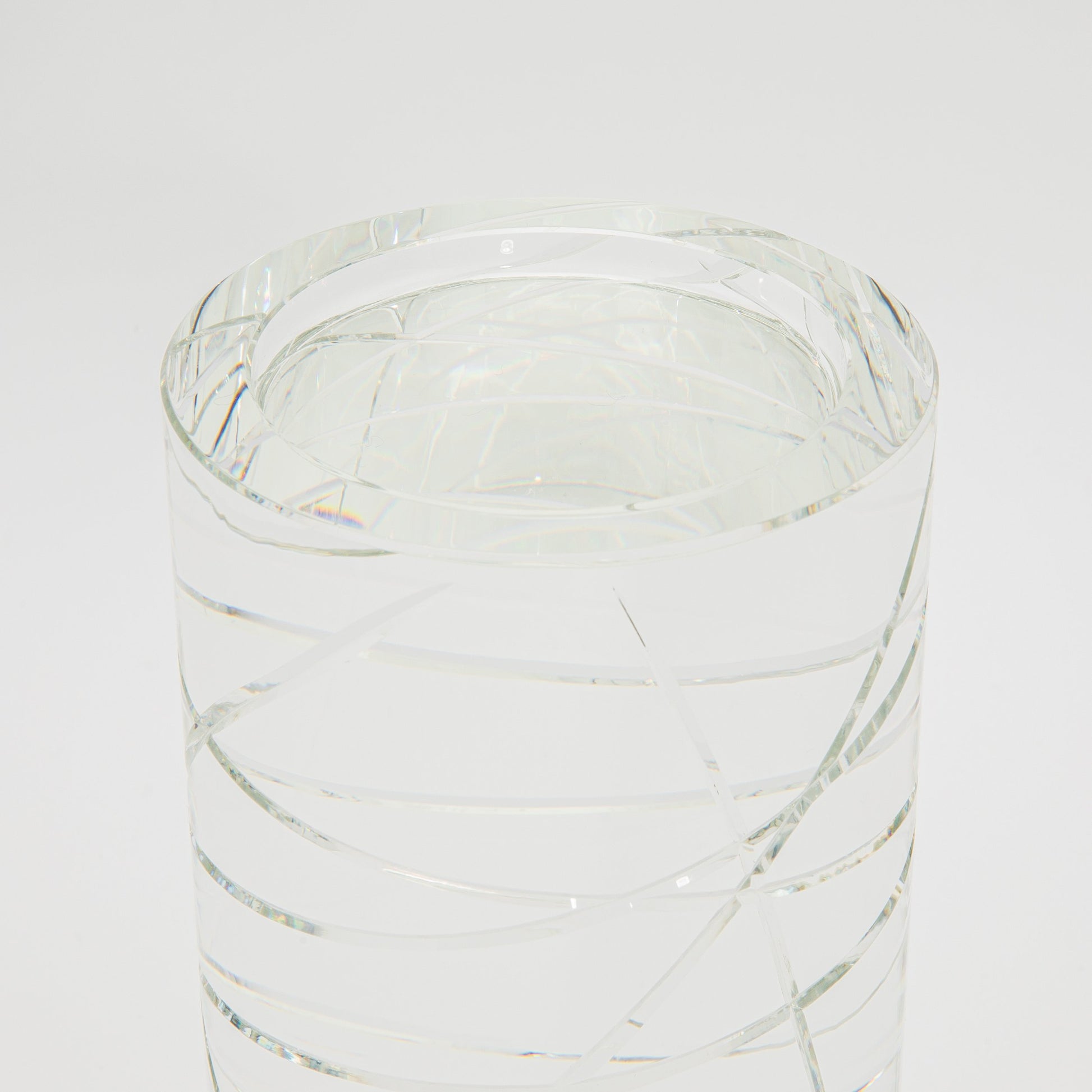 Crystal Modern Pillar by KA Glass