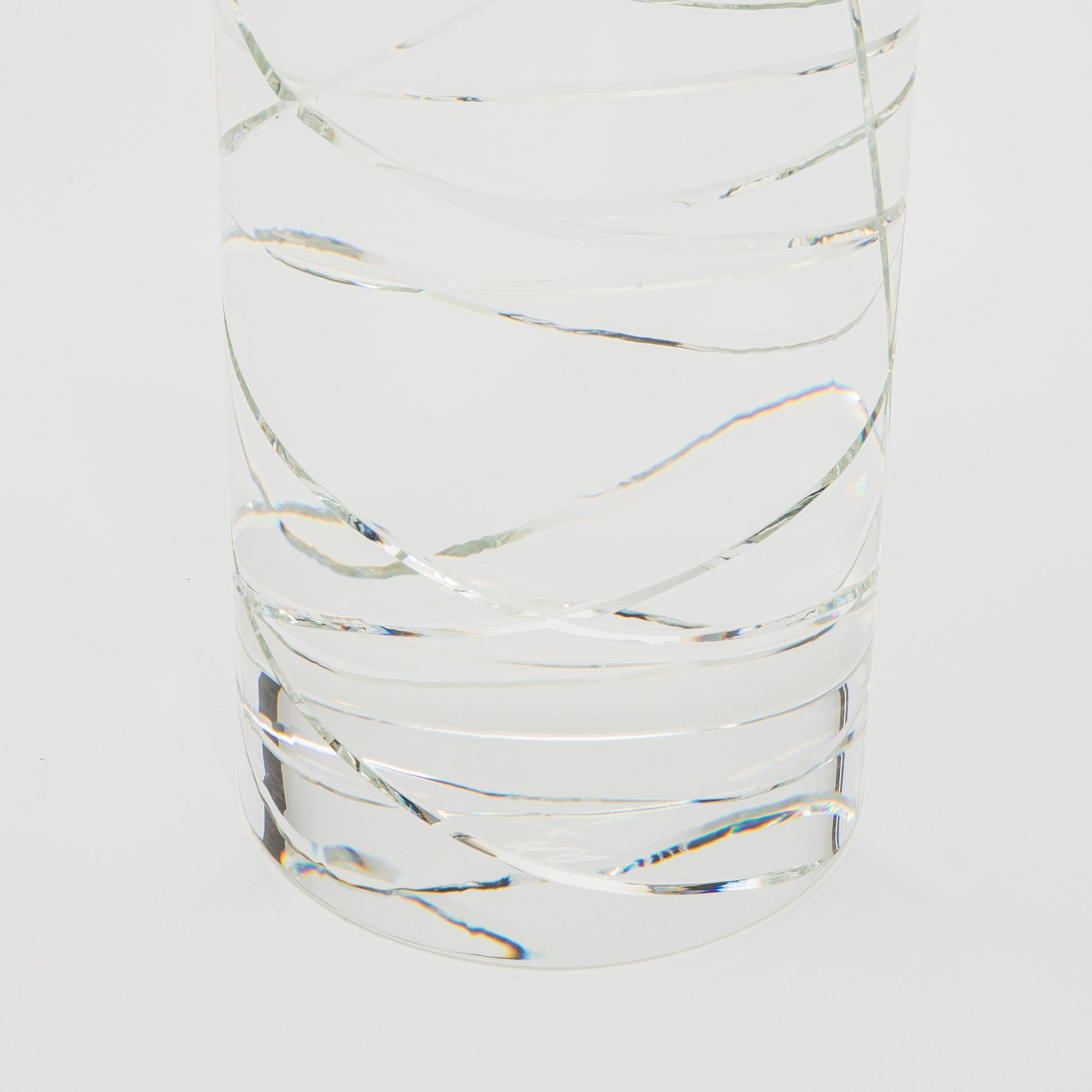 Crystal Modern Pillar by KA Glass