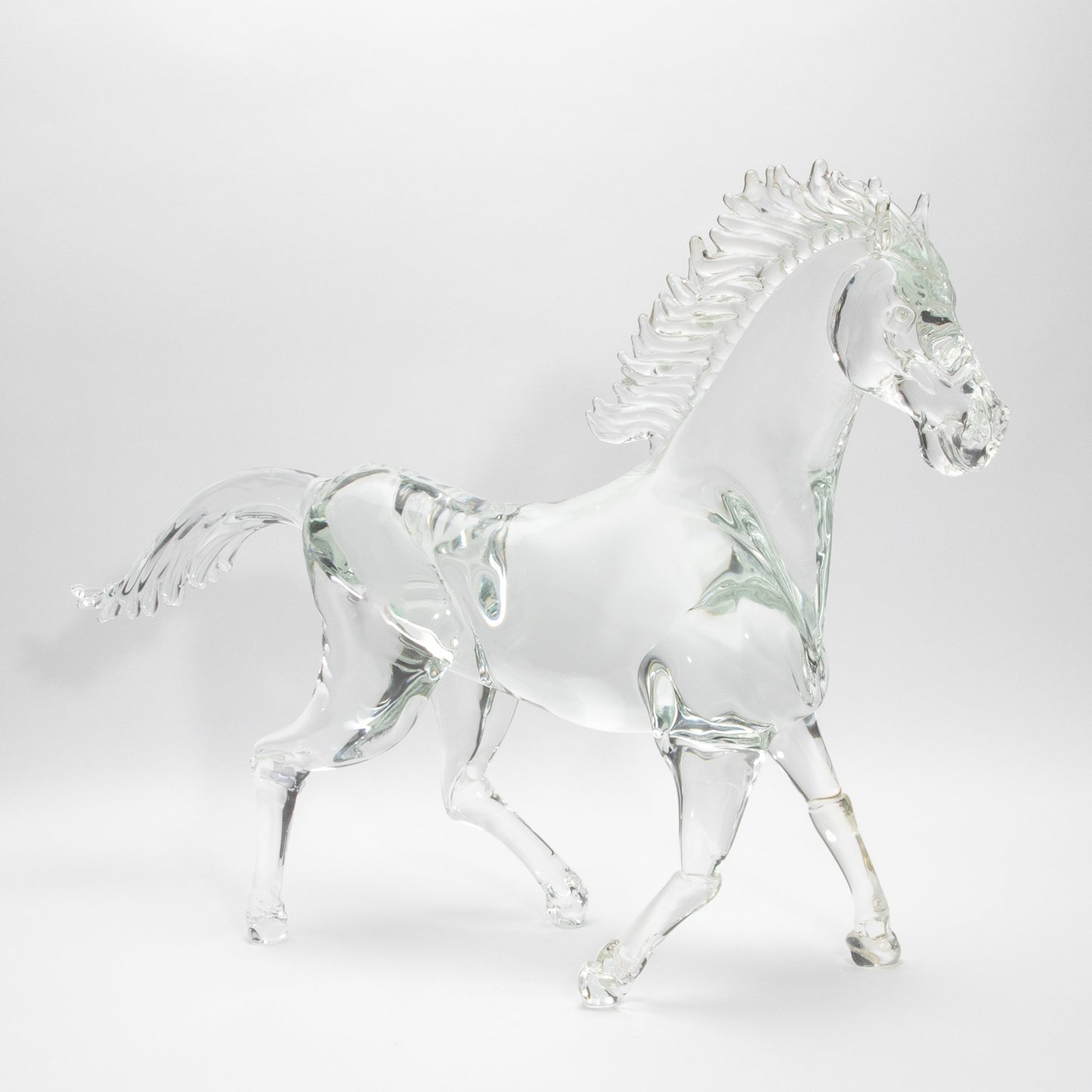 Hand Blown Murano Horse Sculpture