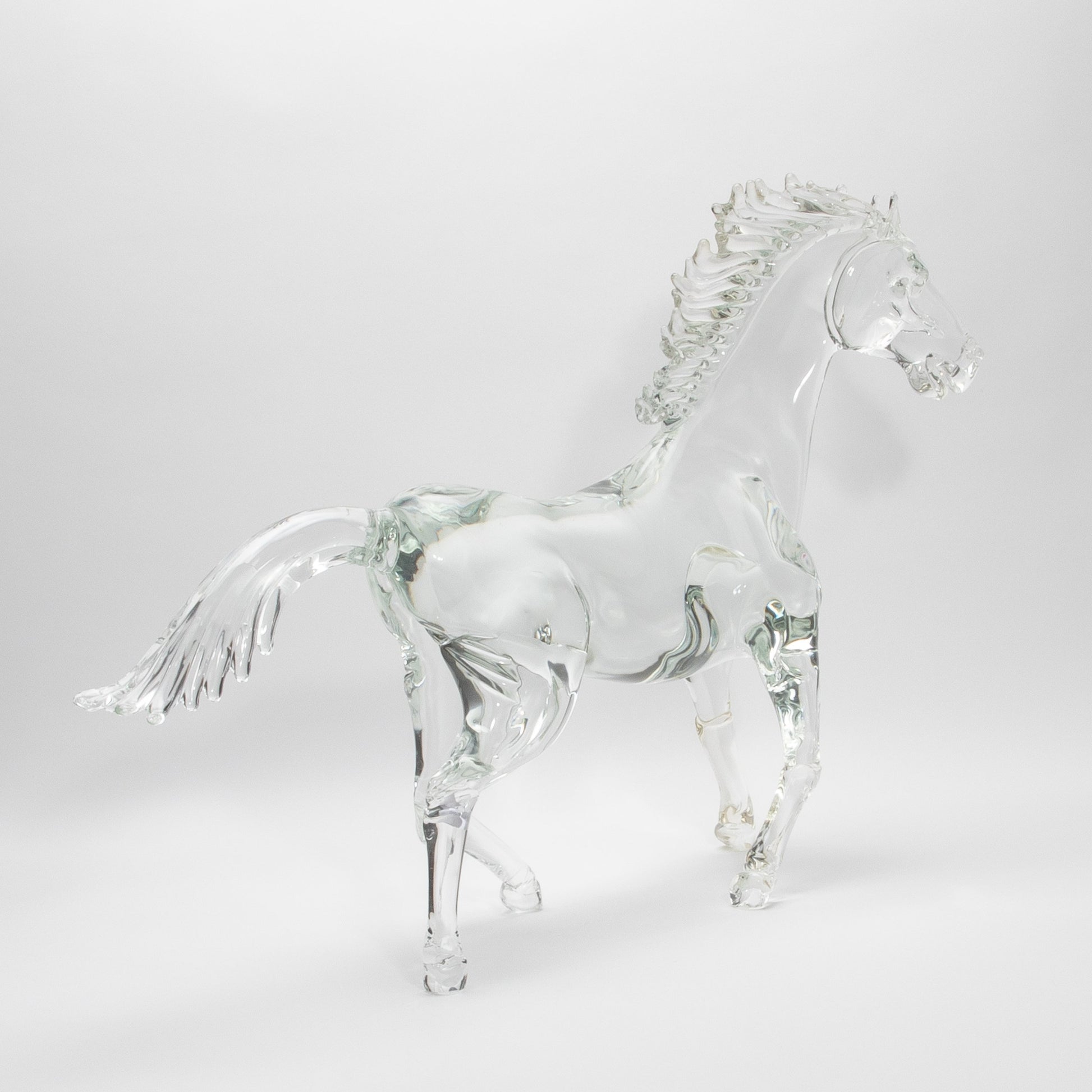 Hand Blown Murano Horse Sculpture