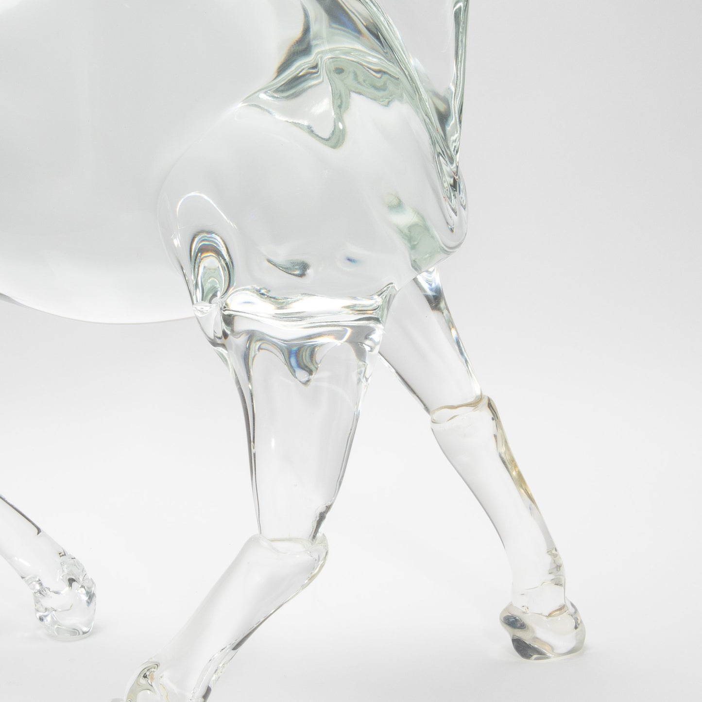 Hand Blown Murano Horse Sculpture