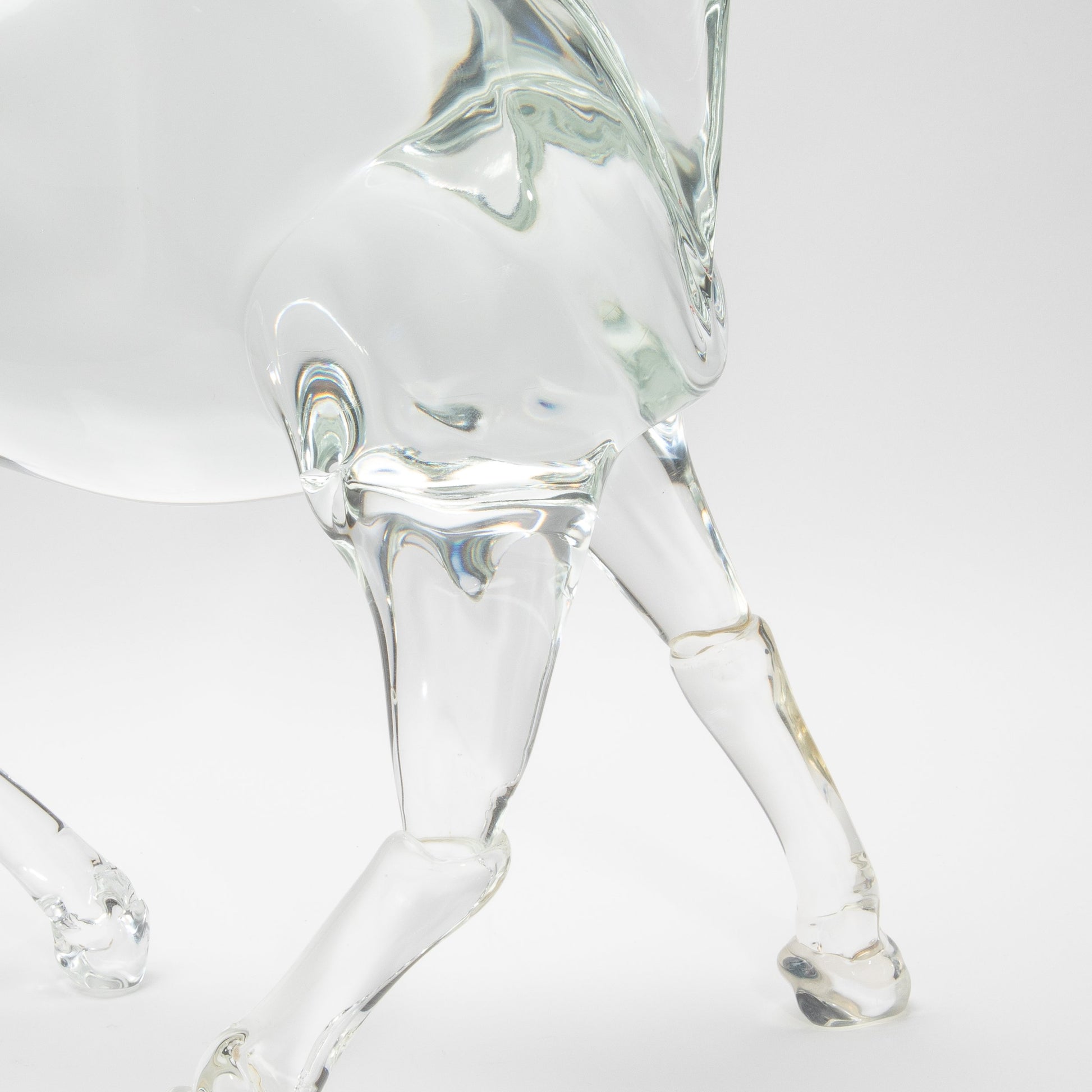 Hand Blown Murano Horse Sculpture