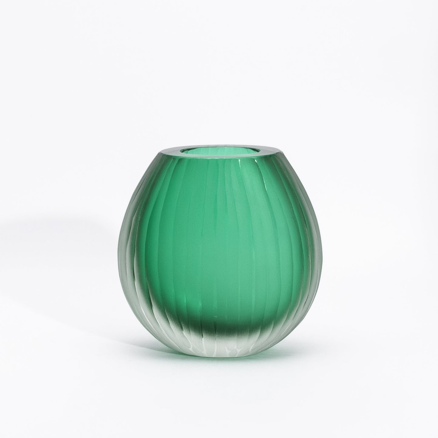 Murano Surpeme Vase in Emerald Green